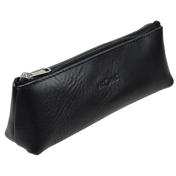 Premium Atoma Pur Leather Pencil Case - Durable & Stylish Organizer for School, Office & Travel - Perfect for Students, Professionals & Artists