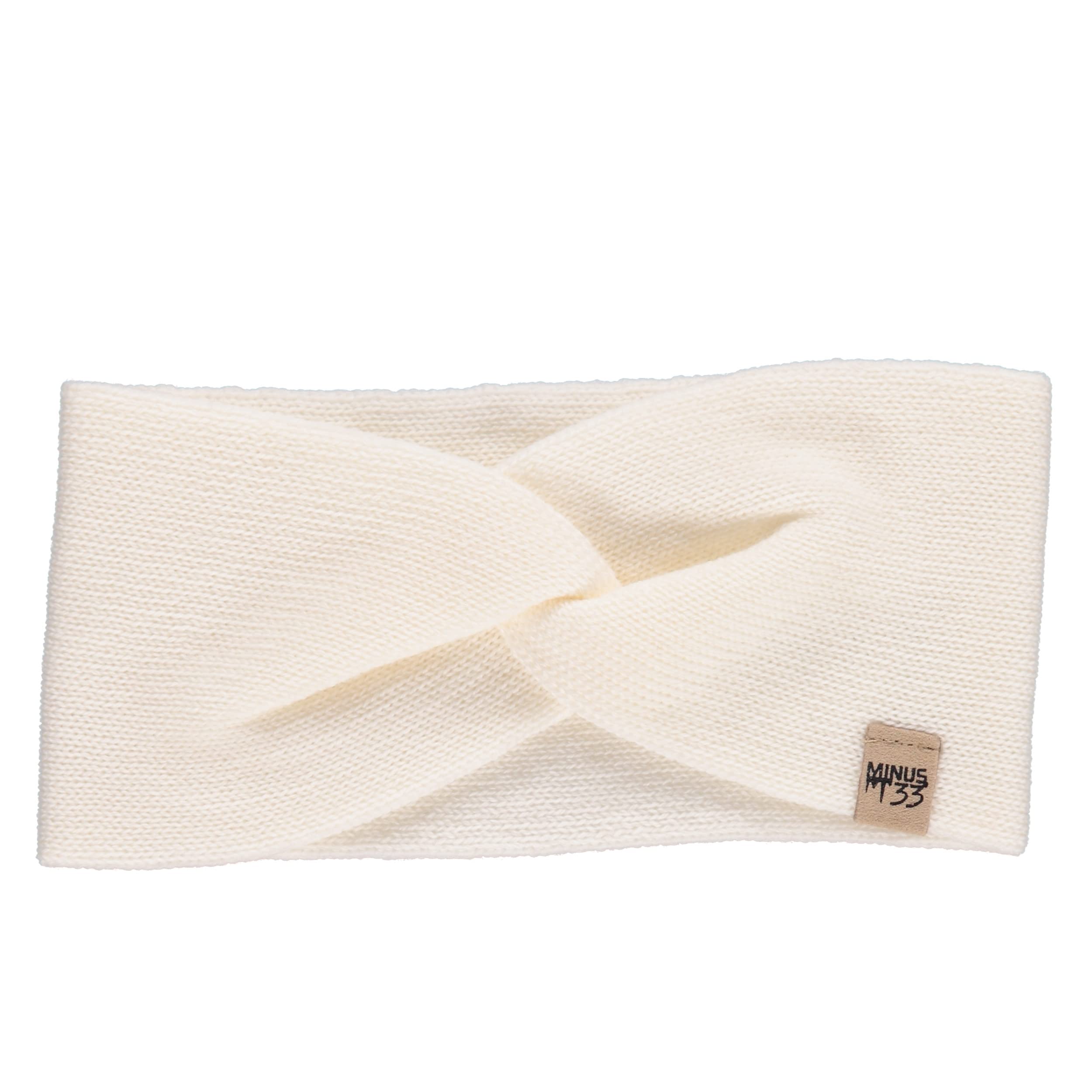 Minus33 Women's 100% Merino Wool Knit Headband - Warm Winter Ear Warmer for Outdoor Activities, Skiing & Running - Midweight Comfortable Head Wrap for Cold Weather