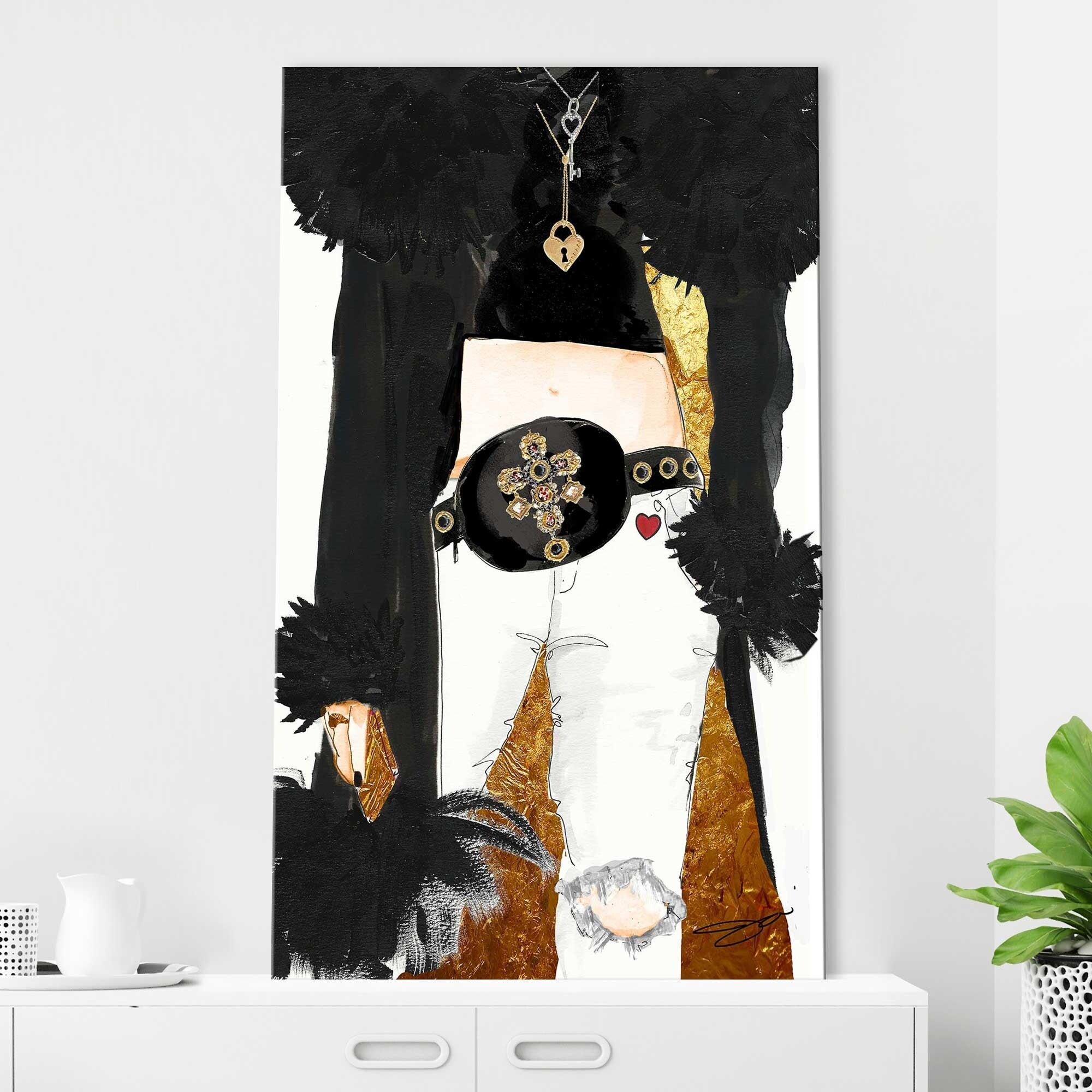 Blessed by Jodi - Inspirational Canvas Wall Art Print for Home Decor, Office & Gift Giving | Religious & Spiritual Wall Decor