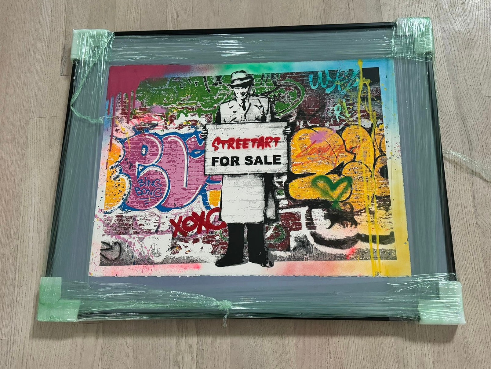 HIJACK GRAFFITI ART FOR SALE - Urban Street Art, Wall Decor, Gift for Artists - Perfect for Home Decoration, Studio Walls & Street Art Collections