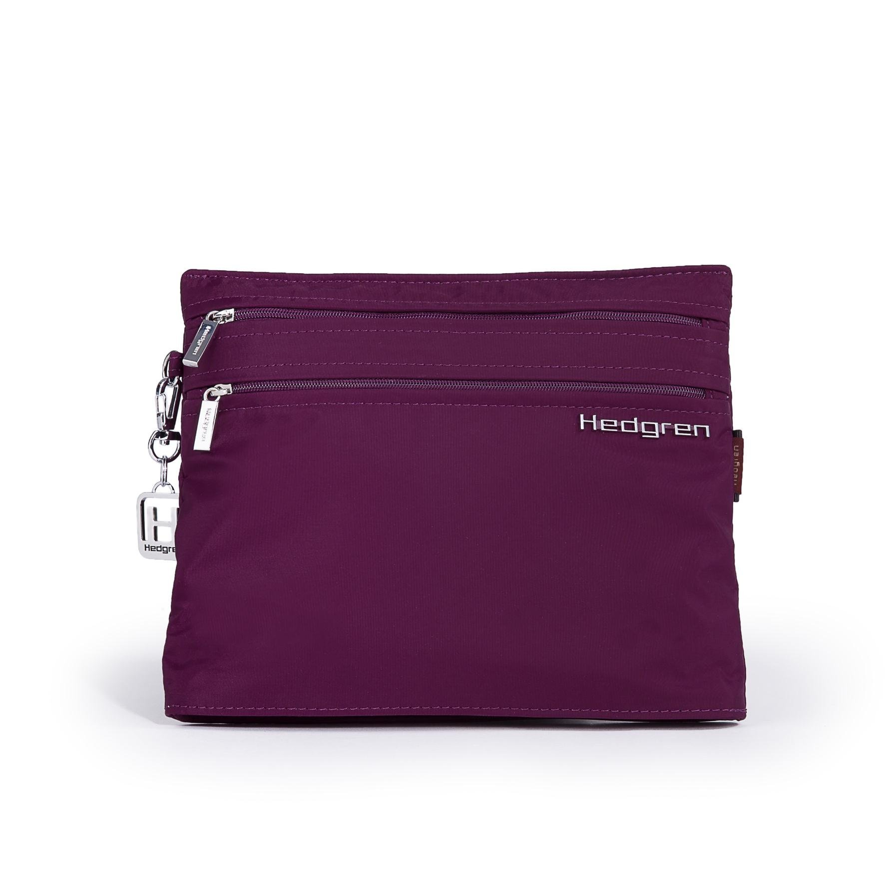 Hedgren Lenox Travel Pouch for Women - Waterproof Crossbody Bag with RFID Protection - Potent Purple - Perfect for Travel, Commuting & Everyday Use
