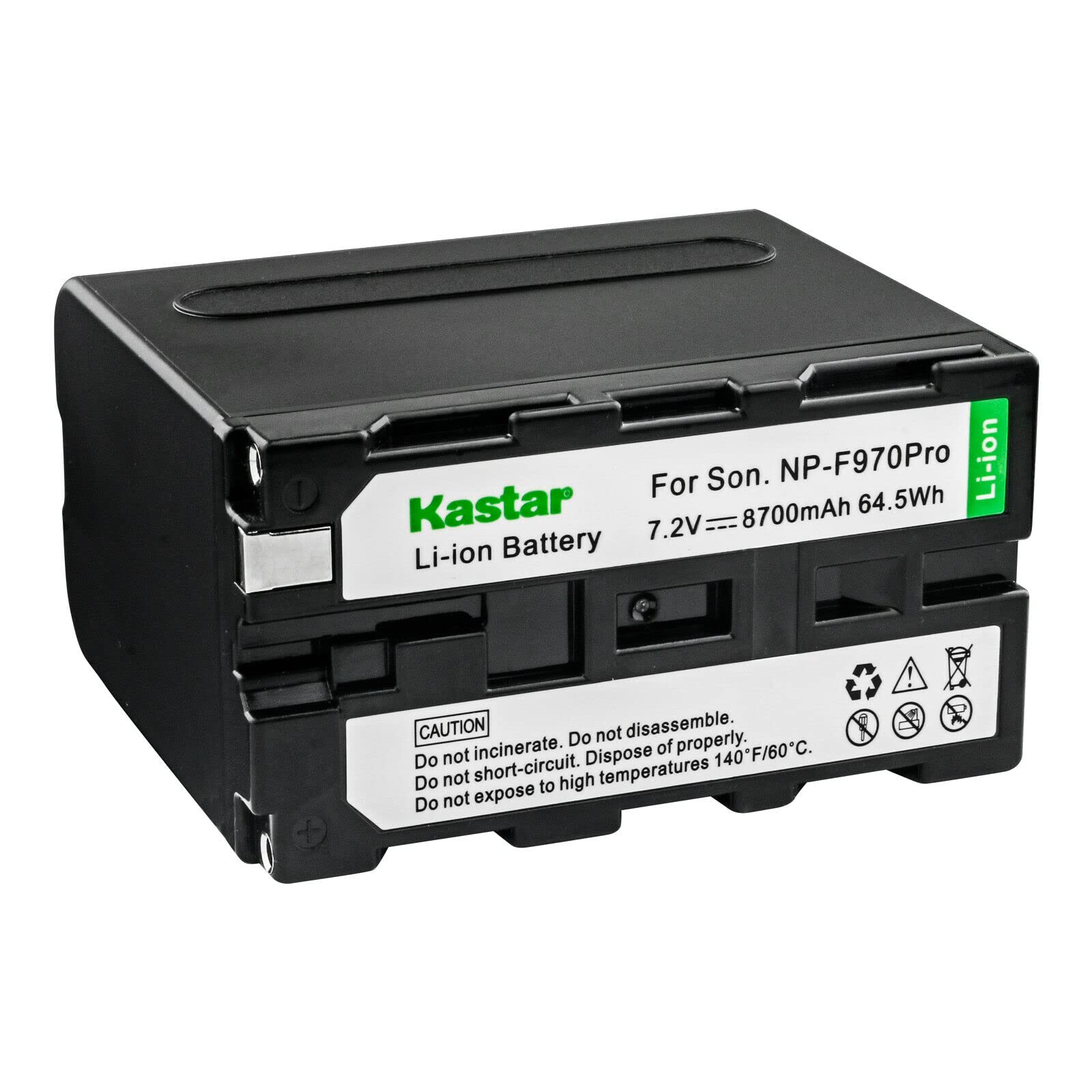 Kastar NP-F970 PRO Battery 4-Pack - Compatible with Sound Devices MixPre-3/6/10T/633 & FEELWORLD F5 Pro 5.5 - High Capacity Rechargeable Li-ion Battery for Professional Audio Recorders & Cameras - Perfect for Field Recording, Live Streaming & Outdoor Photography