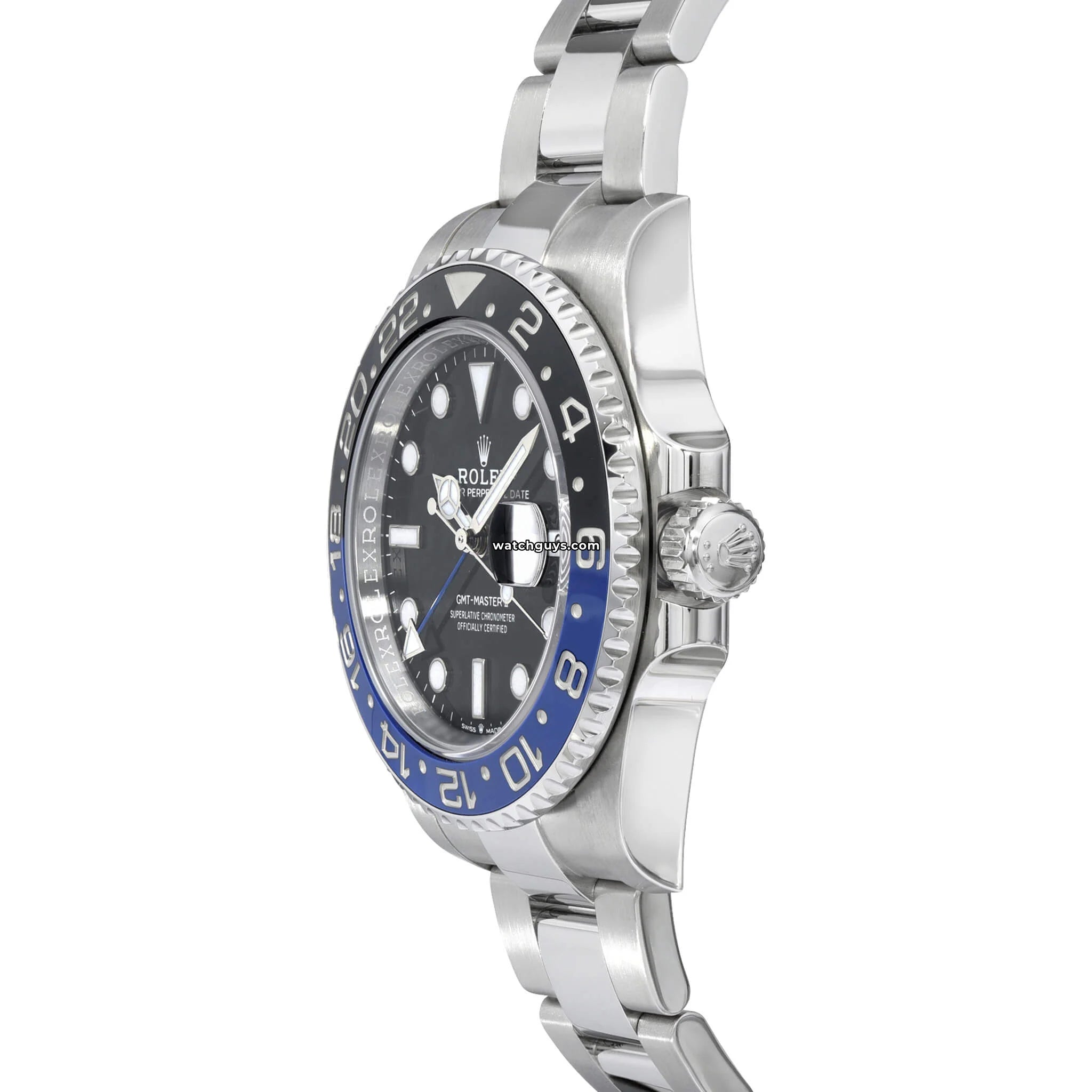 Rolex GMT Master II 126710BLNR Batman Watch - Stainless Steel Luxury Men's Timepiece with Blue & Black Ceramic Bezel - Perfect for Travel, Business & Collectors