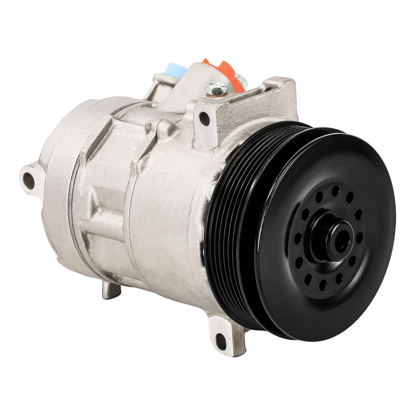KAX AC Compressor 471-0834 158388 Replacement for Jeep Patriot 2009-2017, Dodge Compass 2009-2017, Dodge Caliber 2009-2012 - Air Conditioning Compressor for Cooling System Repair & Maintenance