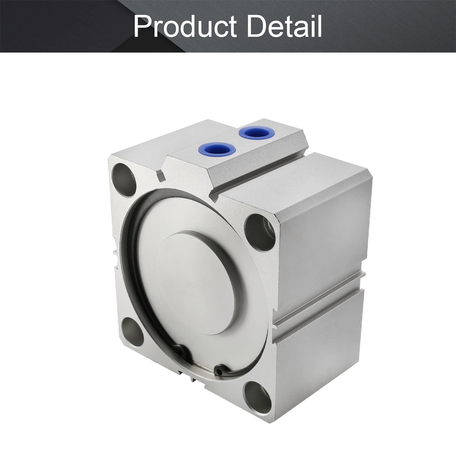 Othmro SDA100x20 Aluminum Alloy Pneumatic Air Cylinder - 3.94