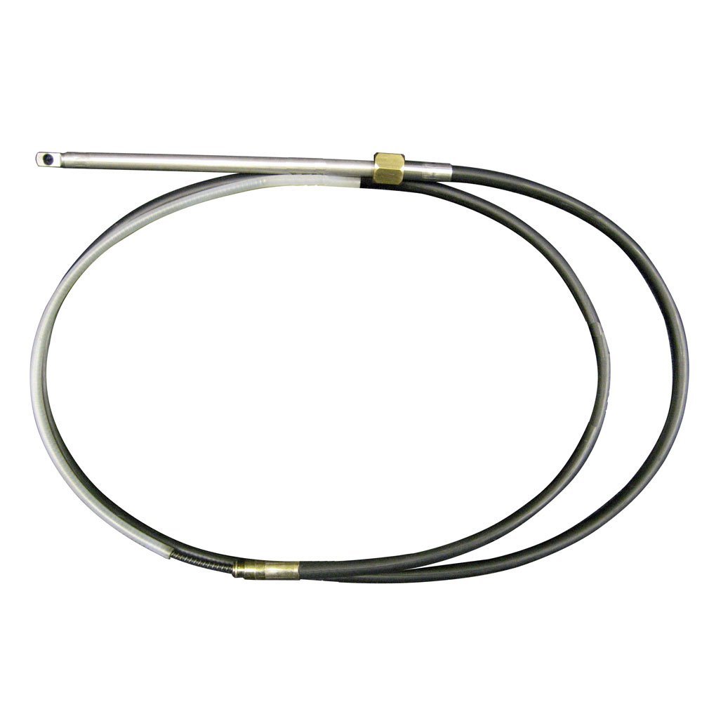 UFlex M66 15' Fast Connect Rotary Steering Cable - Universal Fit for Boats & Marine Applications | Durable & Easy Installation | Perfect for Outboard Motors & Watercraft Steering Systems