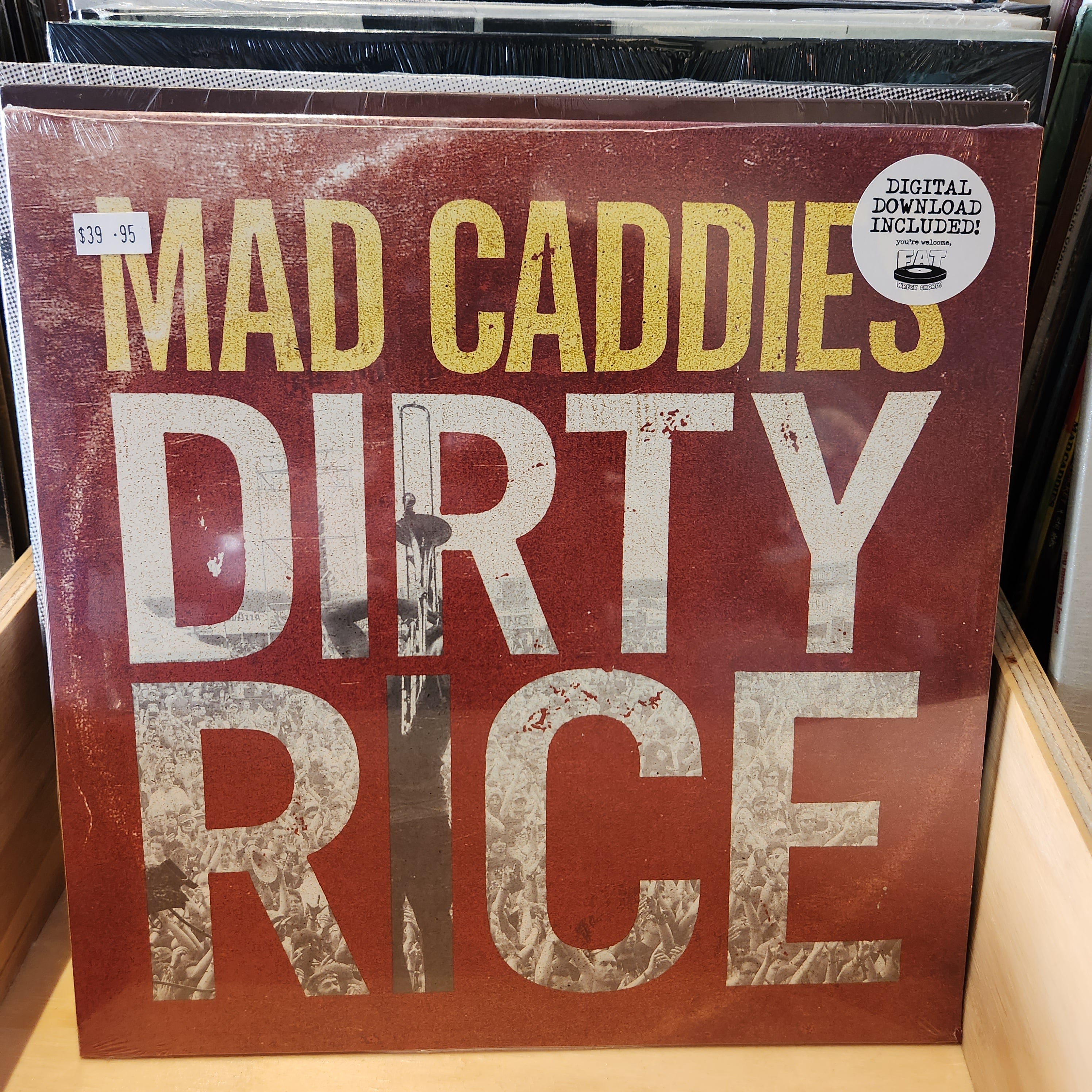 Mad Caddies - Dirty Rice Vinyl LP Record | Punk Rock Music Album for Collectors & Fans | Perfect for Home Listening & Gifts