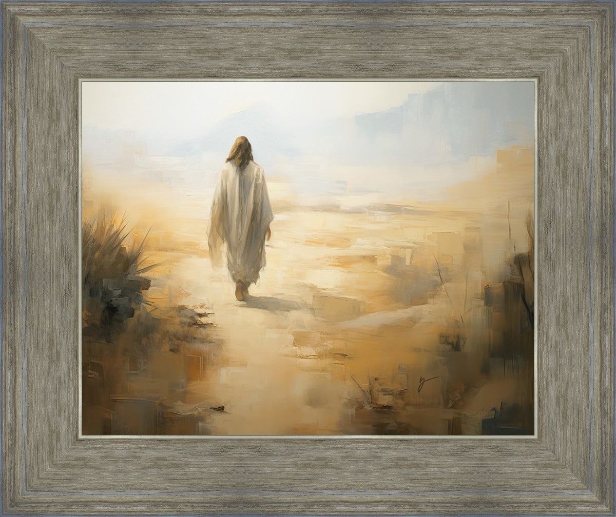 Embracing The Whispers of Solitude - Inspirational Wall Art for Home & Office Decor | Perfect for Meditation Rooms, Living Spaces & Gift Giving
