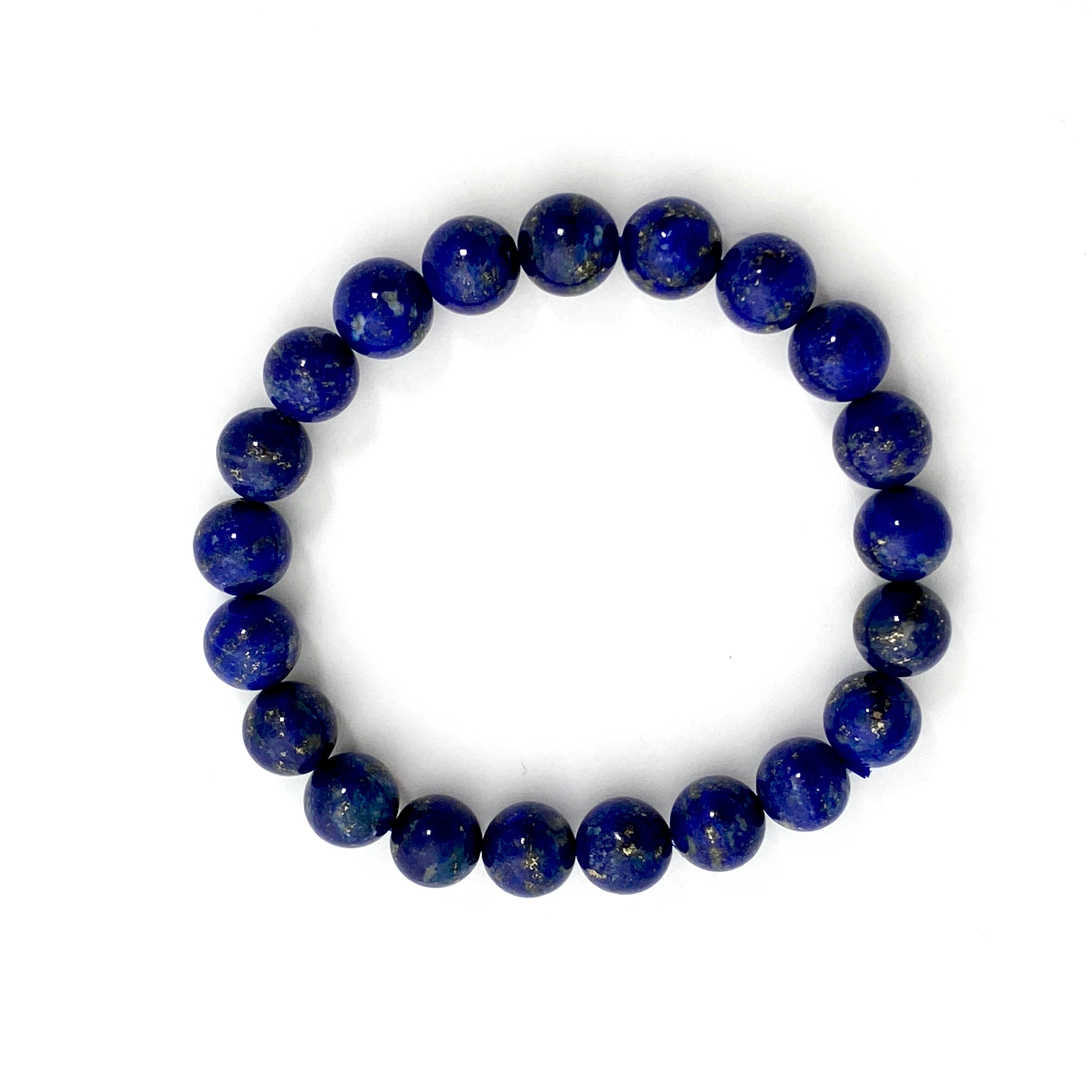 Authentic Lapis Lazuli Bracelet for Women - Natural Stone Healing Jewelry for Meditation, Yoga & Spiritual Balance