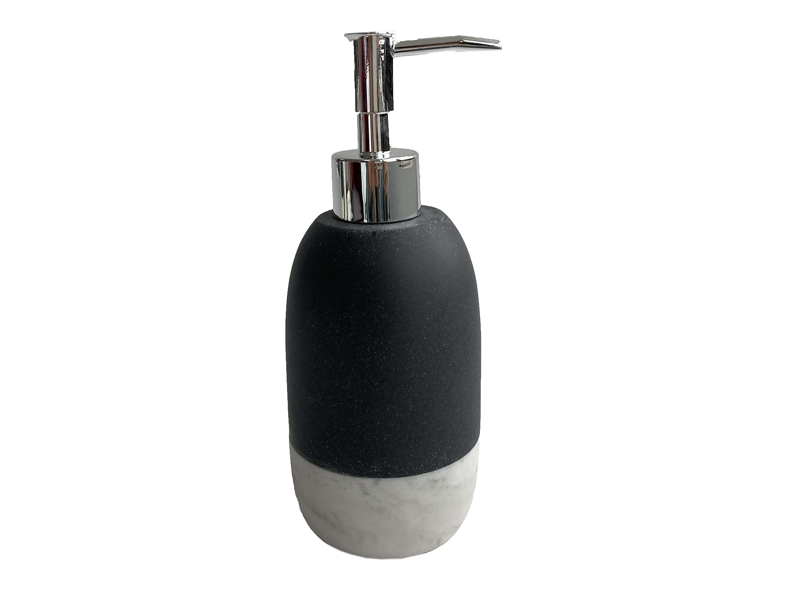 Luxury Modern Bathroom Decor Set - Marble Style Soap Pump & Lotion Dispenser | Elegant Marina Décor for Spa-Like Bathroom Experience | Premium Bath Accessories Ensemble