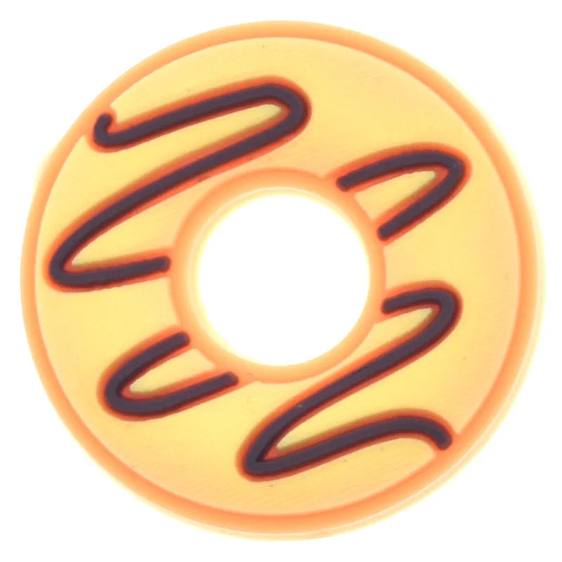 Trendy Donut Shoe Charms Pins for Crocs - Cute Decorative Accessories for Kids & Adults - Perfect Christmas, Birthday Party Gifts for Boys & Girls - Great for School, Travel & Casual Wear