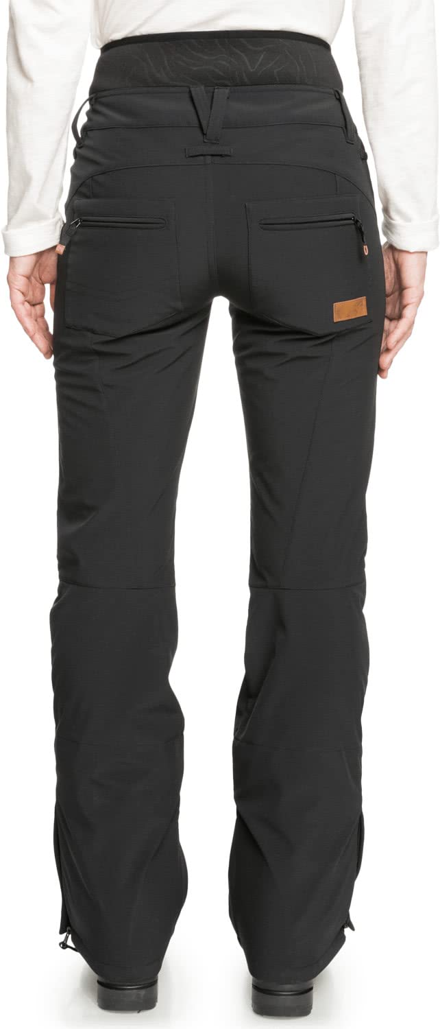 Roxy Women's Rising High Snow Pants - Waterproof Insulated Ski Pants for Winter Sports & Outdoor Activities