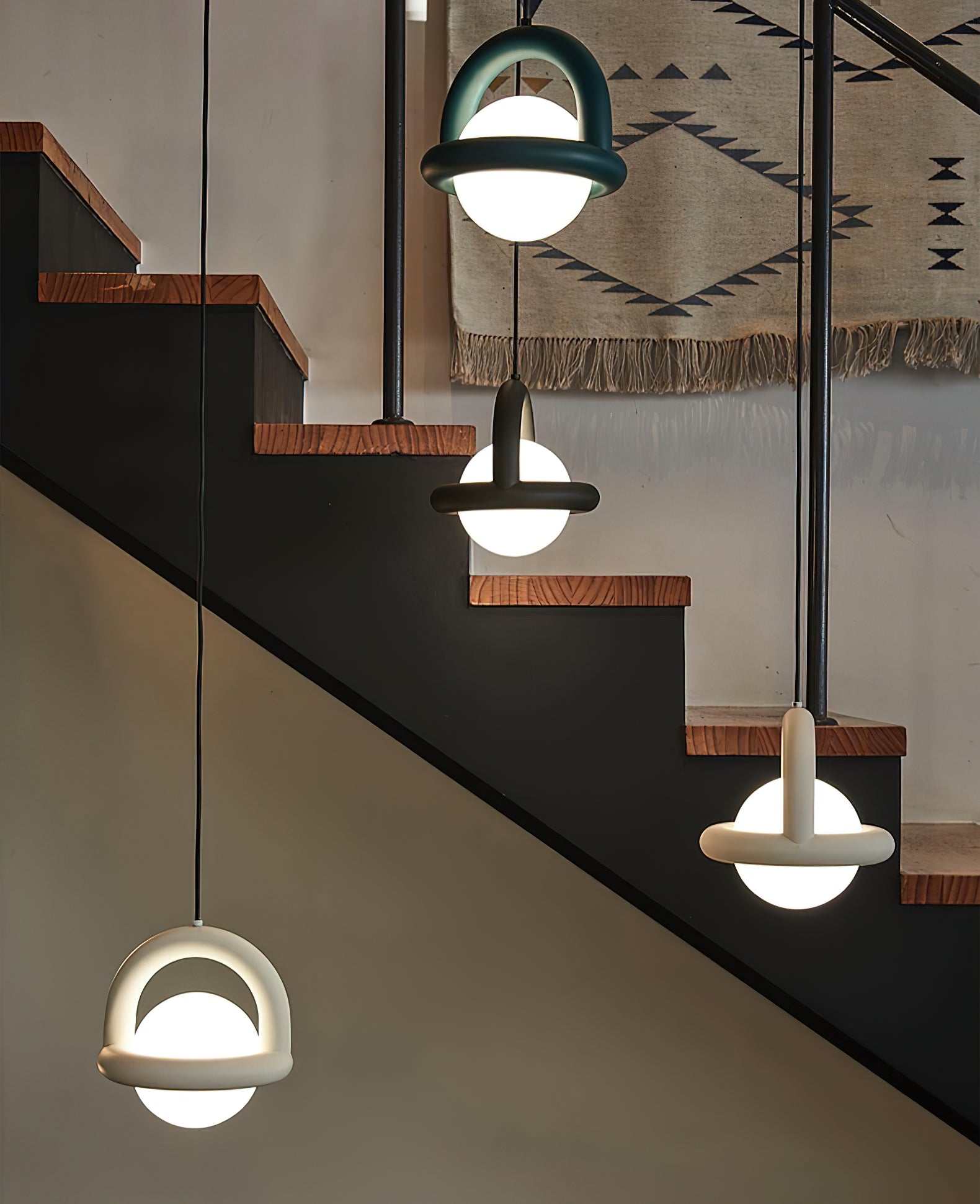 Modern Art Balloon Acrylic Pendant Light - Elegant Ceiling Lamp for Living Room, Bedroom & Dining Room Decor