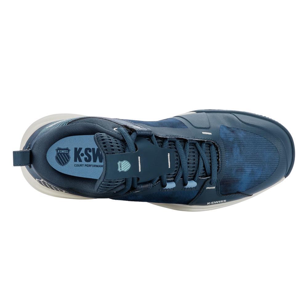 Men's Ultrashot Team Tennis Shoes - Light Blue & White | Breathable Comfort for Competitive Play & Casual Wear