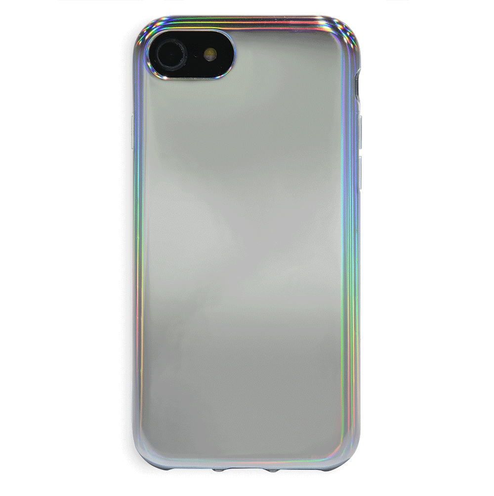 Holo Nebula iPhone Case - Glitter Holographic Phone Cover for iPhone 12/13/14/15 Pro Max - Trendy Protective Case for Daily Use, Parties & Gifts