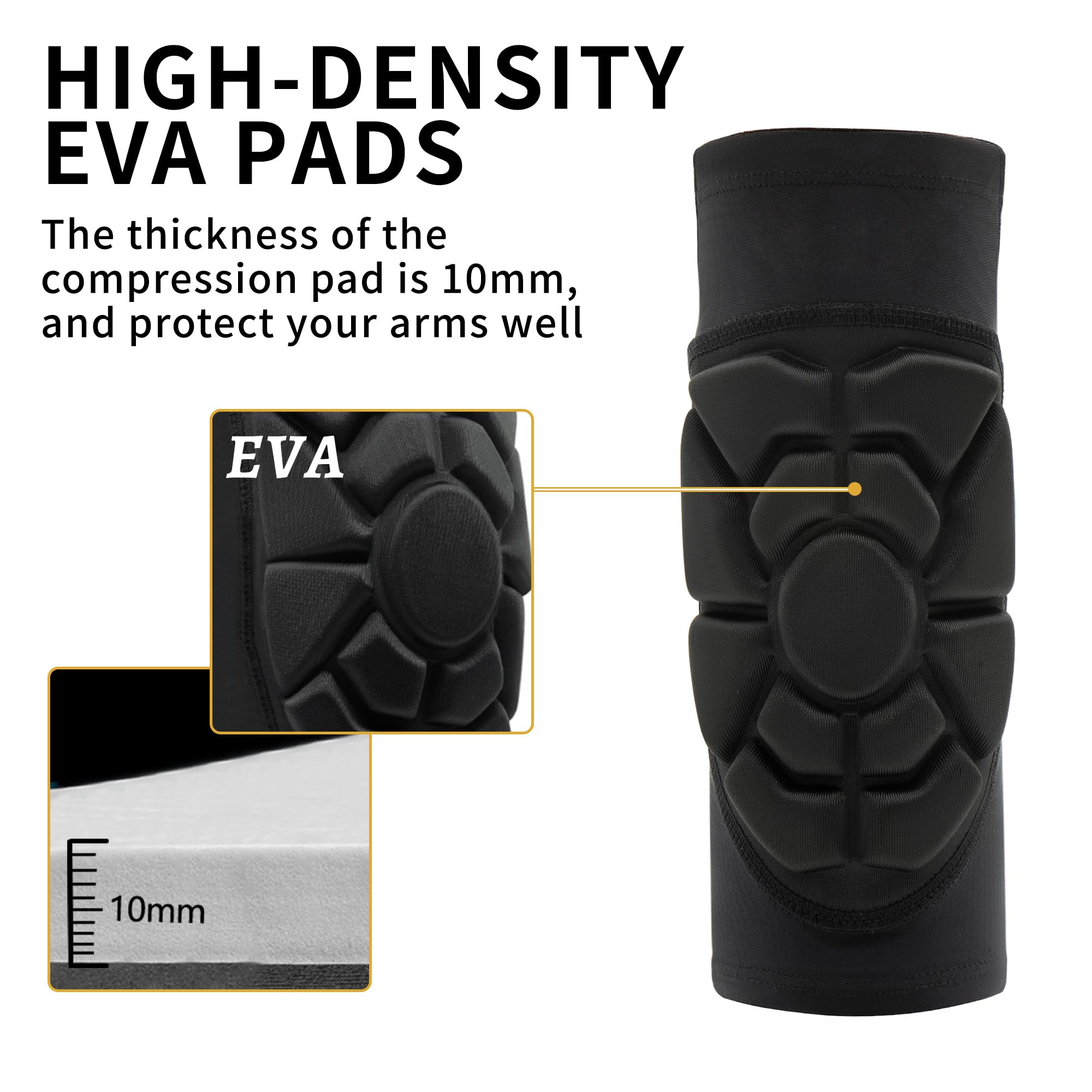 **Kids & Youth Knee & Elbow Pads Set - Thickened Compression Support Sleeves for Basketball, Football, Volleyball, Wrestling & Snowboarding - Protective Gear for Sports & Outdoor Activities**    *(Use for: Basketball practice, football training, volleyball games, wrestling matches, snowboarding adventures, and other high-impact sports to prevent injuries and provide joint support.)*