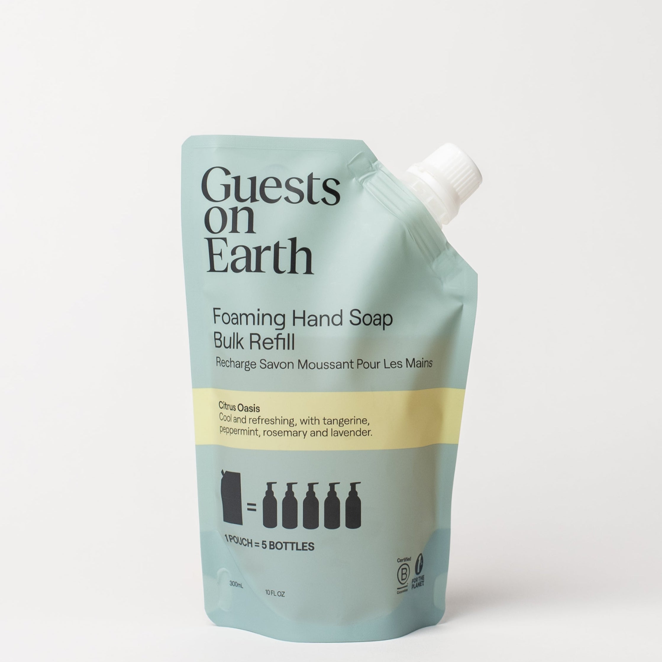 Refreshing Citrus Oasis Foaming Hand Soap - Gentle Moisturizing & Antibacterial for Kitchen, Bathroom & Office Use