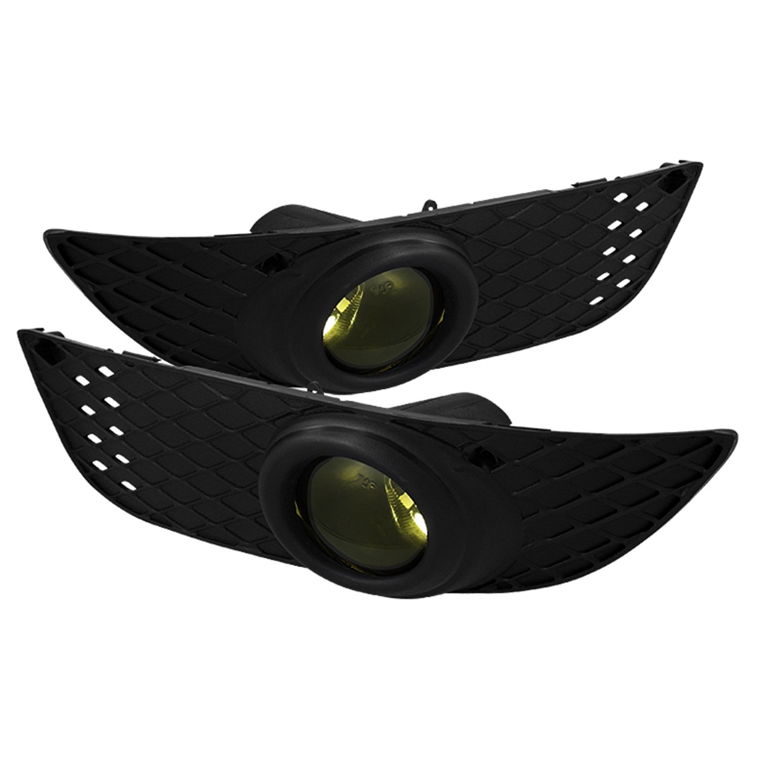 Spyder Auto Black/Yellow LED Fog Lights - High-Performance Off-Road & Night Driving Lights for Trucks, Jeeps & SUVs