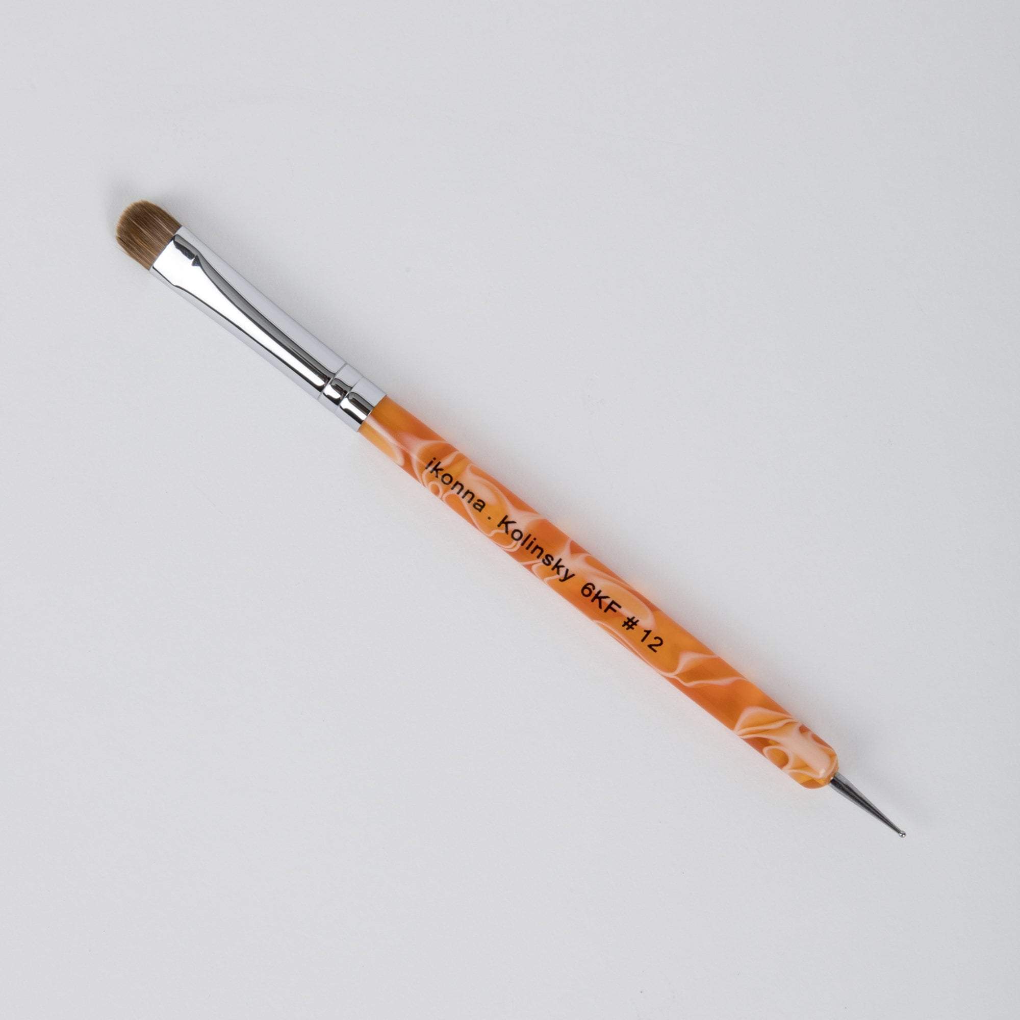 Professional French Gel Nail Art Brushes with Dotting Tools - Perfect for Acrylic, Gel & Nail Art Designs at Home or Salon