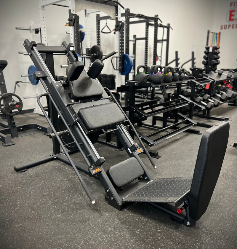 Leg Press Hack Squat Machine - Heavy Duty Gym Equipment for Strength Training | Perfect for Home & Commercial Use