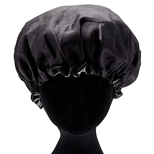 Anasvi Handmade Reversible Pure Satin Hair Bonnet & Sleep Cap for Women - Soft & Luxurious (Pack of 1) - Perfect for Nighttime Hair Protection & Silk Pillowcase Alternative