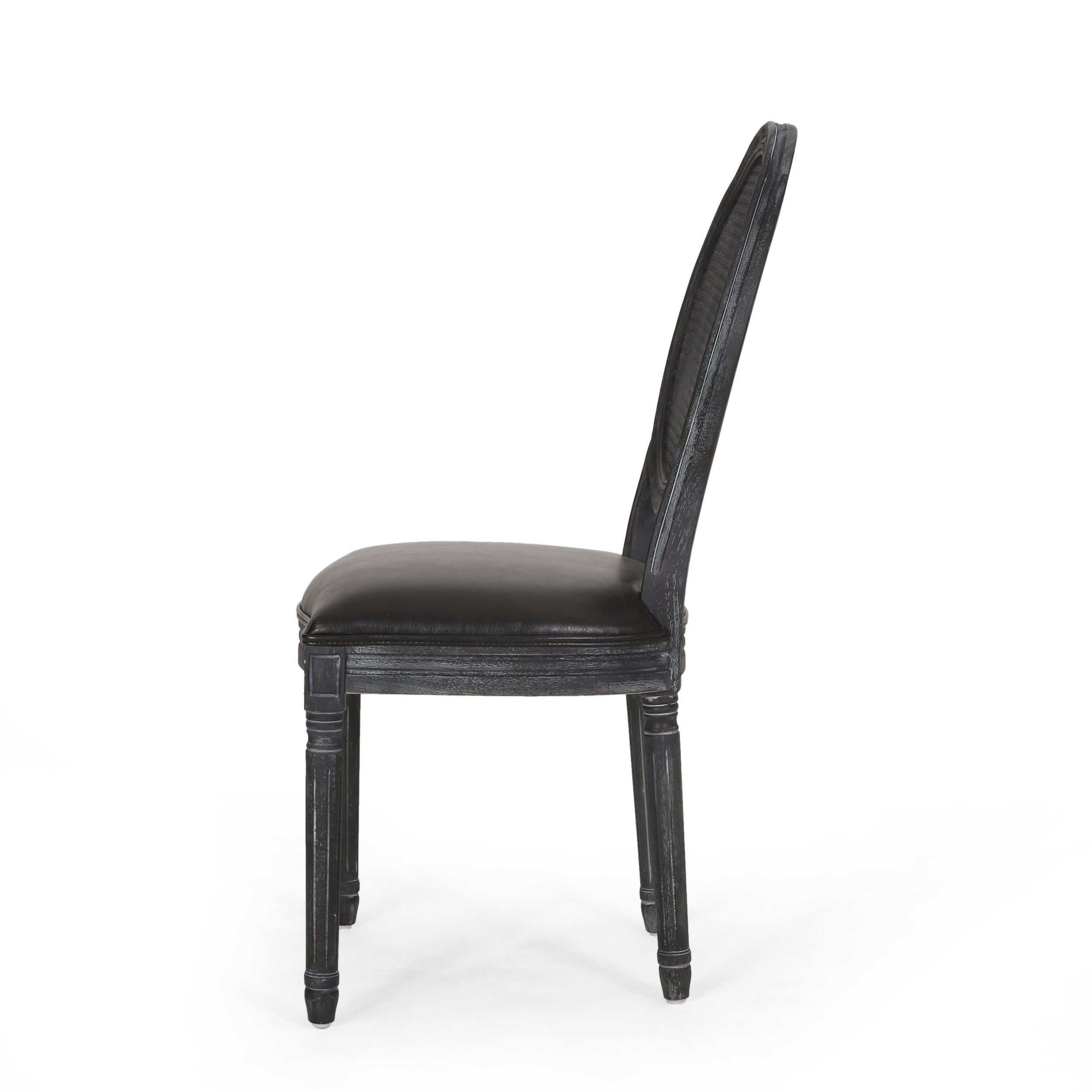 Modern Dining Chairs Set of 2 - MP2 Contemporary Kitchen Chairs with Sturdy Metal Legs for Dining Room, Kitchen, Breakfast Nook & Small Spaces