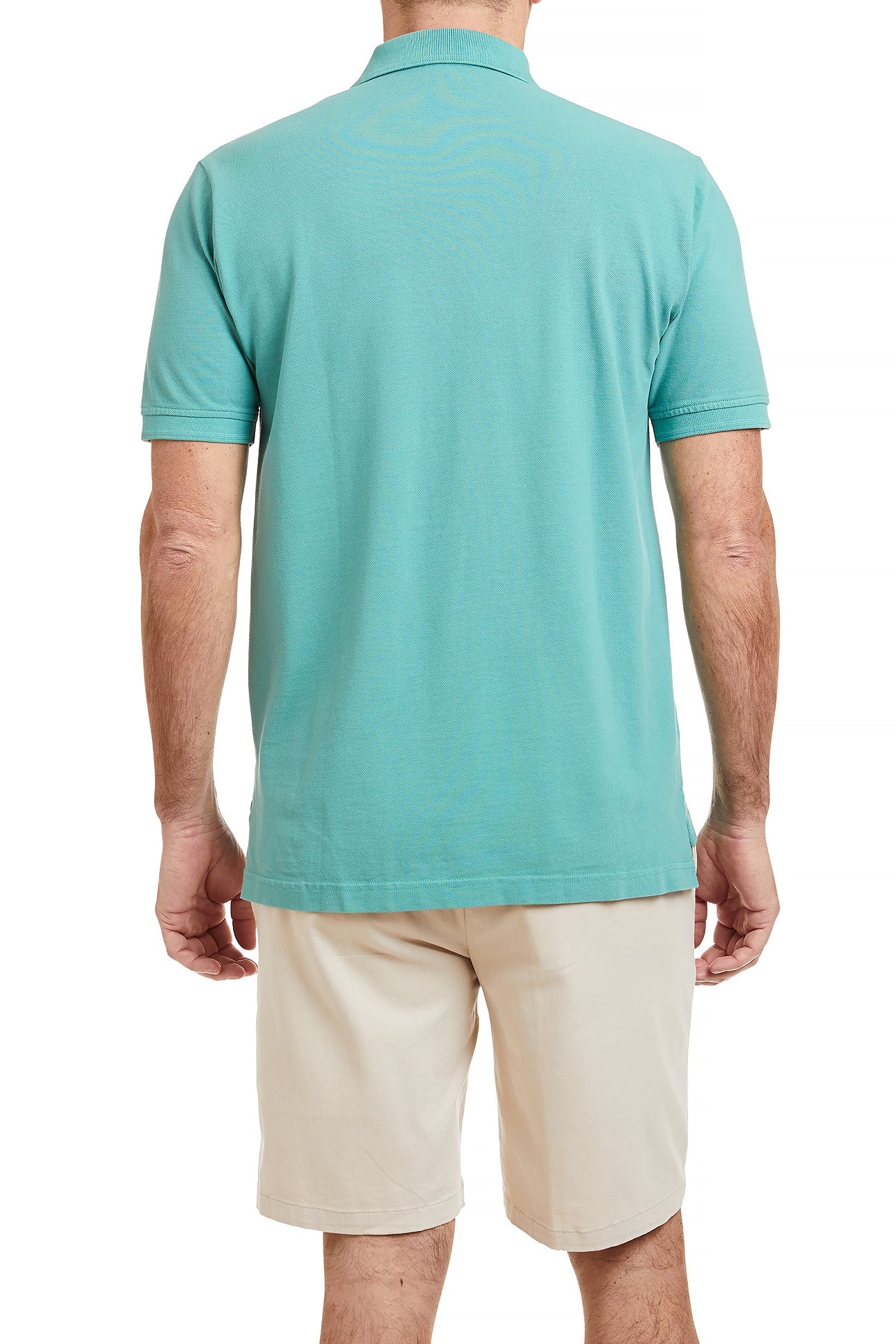 Premium Men's Onshore Polo Shirt - Breathable Wasabi Green Casual Shirt for Golf, Business & Outdoor Activities