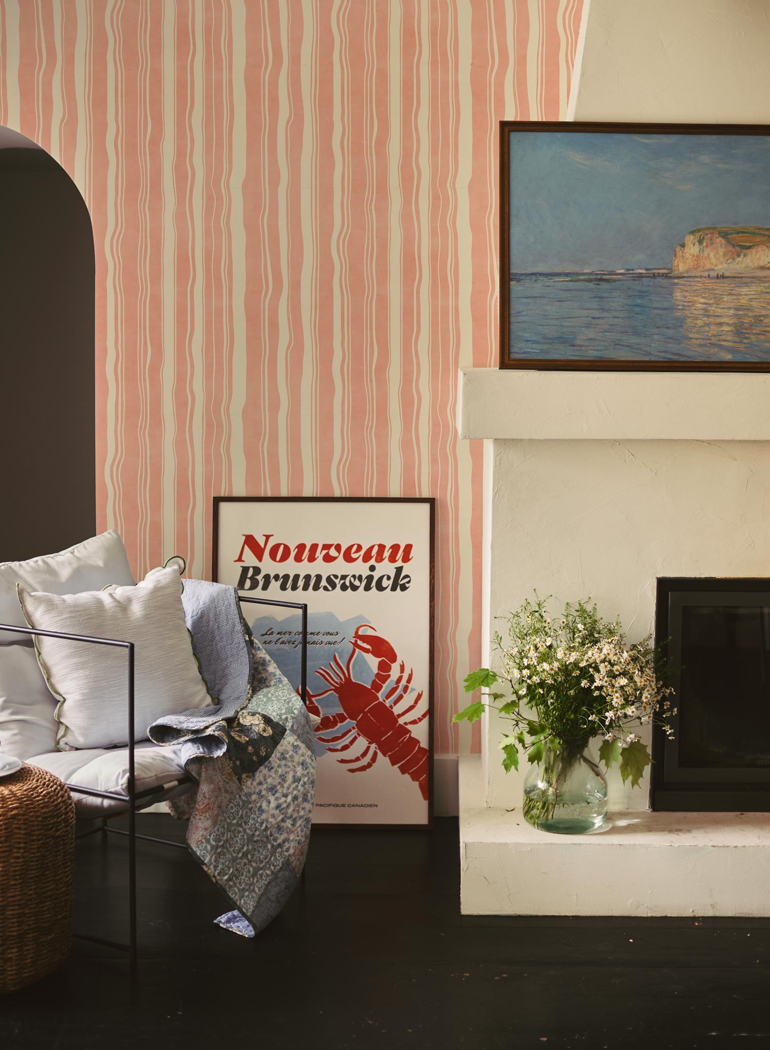 Opalescence Wallpaper - Premium Self-Adhesive Peel & Stick Wallpaper for Home Decor - Perfect for Living Room, Bedroom, and Office Renovation