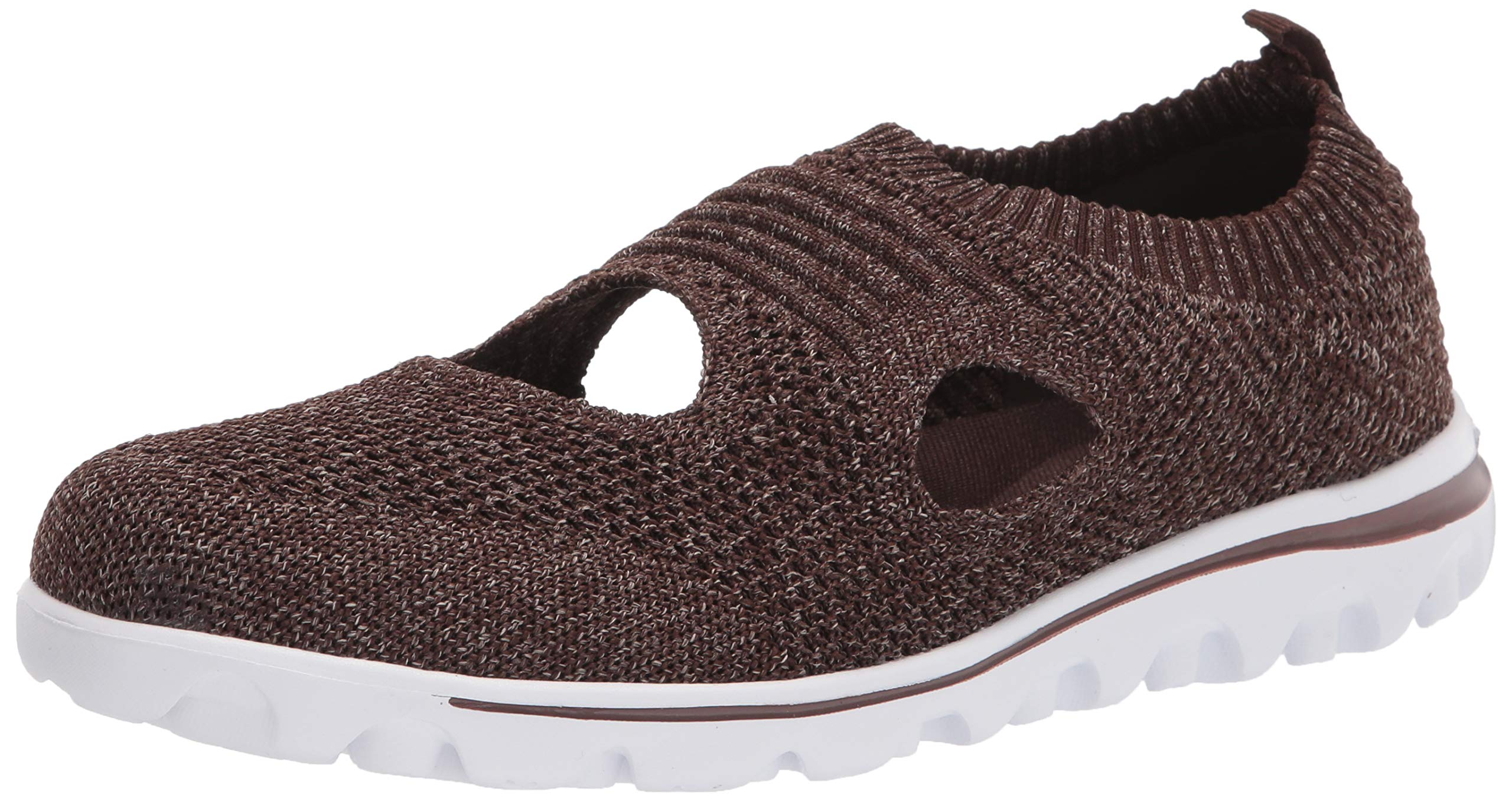 Propet Women's TravelActiv Avid Slip-On Walking Sneakers - Black | Comfortable Casual Shoes for Travel, Work & Everyday Wear