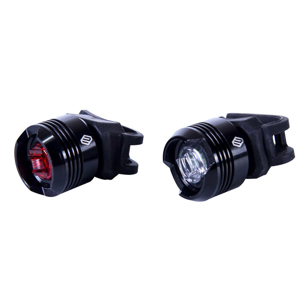 Entity LS15 Safety LED Bicycle Light Set - High Visibility Front & Rear Bike Lights for Night Riding, Waterproof Cycling Lights for Commuters & Mountain Bikers - Perfect for Urban Streets & Trail Adventures