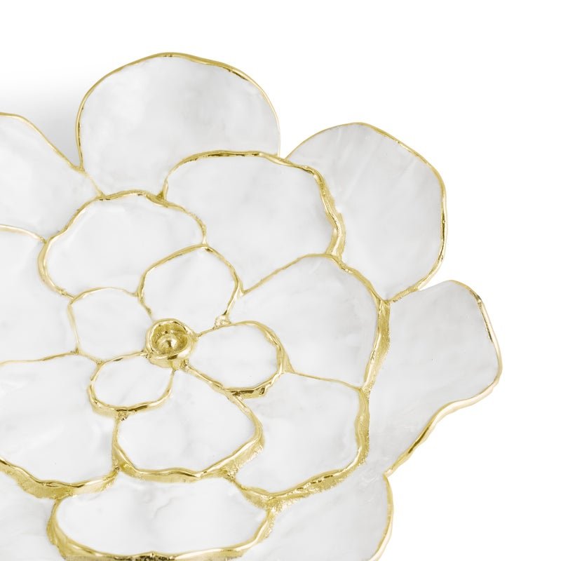 Gardenia Scented Catch All Tray - Elegant Home Decor for Keys, Jewelry & Coins | Perfect for Entryway, Bedroom & Office Organization