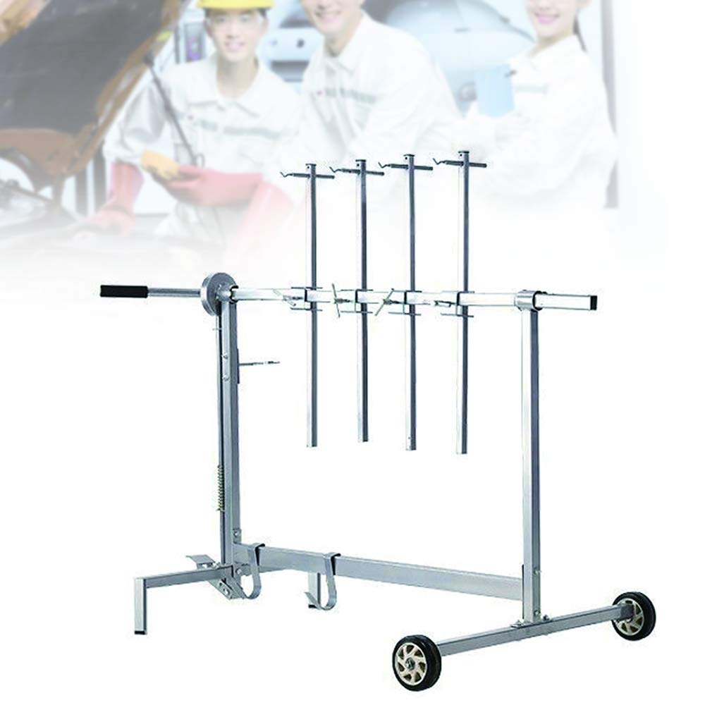 TBVECHI Auto Body Paint Stand Rack - 4 Position Adjustable Hood Panel Hook Hanger for Car Spray Painting | Durable Vehicle Body Parts Holder for Professional Auto Repair Shops & DIY Garage Use