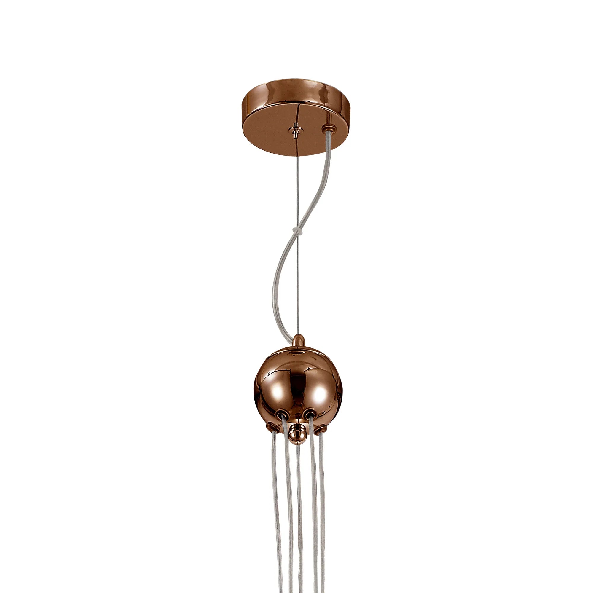 Modern Austin 5-Light Cluster Pendant with G9 Base - Elegant Ceiling Lighting for Dining Room, Kitchen Island, or Entryway