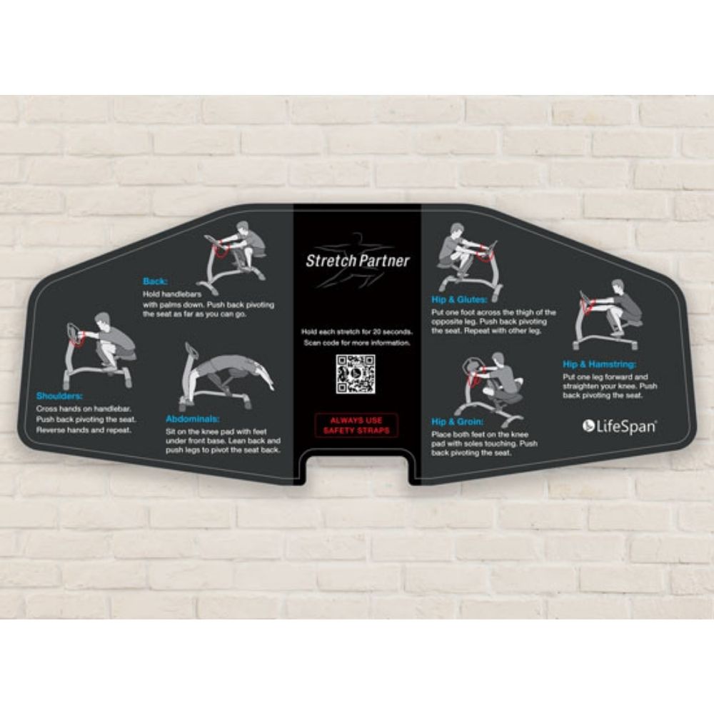 LifeSpan Fitness SP1000 Stretch Partner Pro - Professional Assisted Stretching Device for Home & Gym - Improve Flexibility, Mobility & Recovery - Perfect for Yoga, Physical Therapy & Athletic Training