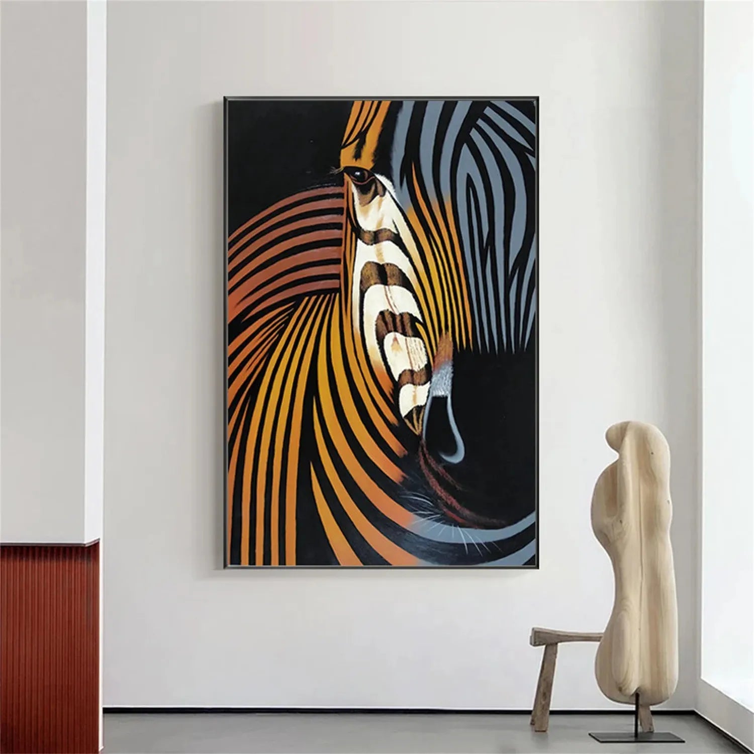 Animal Art Painting #AP067 - Handmade Canvas Wall Art for Home Decor, Living Room, Bedroom & Office