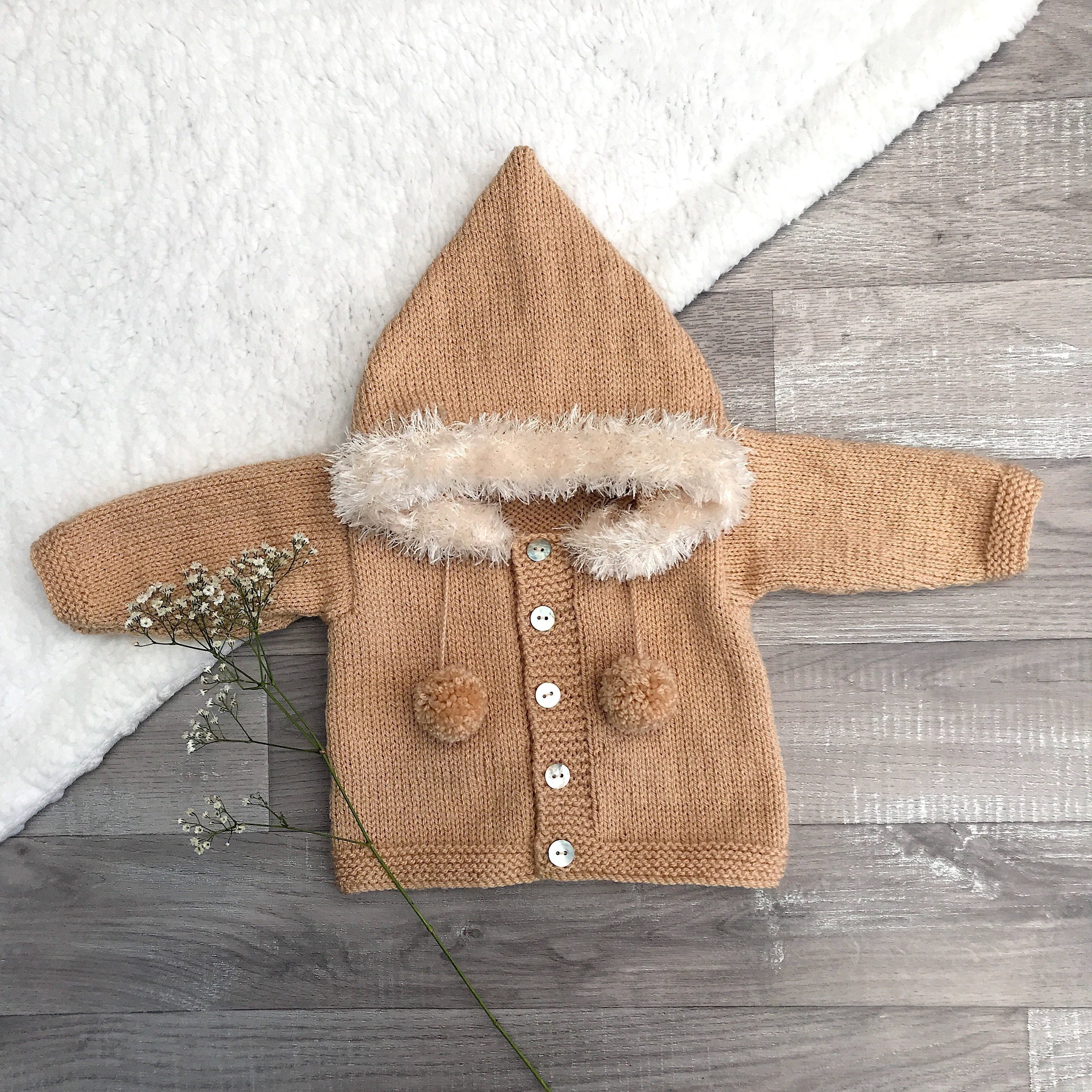 Custom Camel Faux Fur Hoodie for Women & Men - Cozy Winter Fashion Outerwear for Streetwear, Casual Outfits & Cold Weather