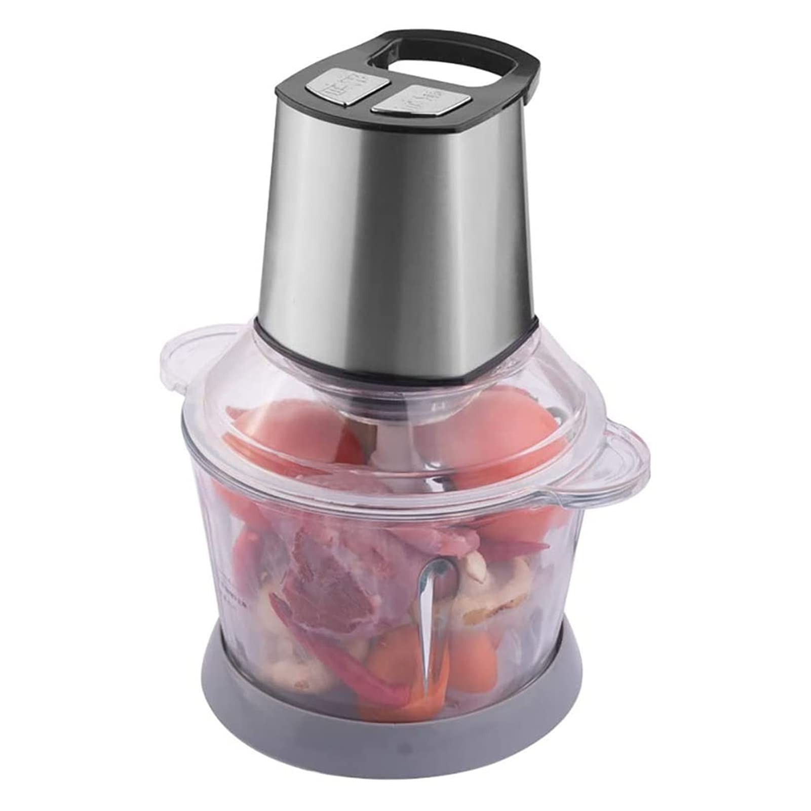 **400W Electric Food Chopper – 3L Stainless Steel Mini Food Processor for Meat, Vegetables, Fruits & Nuts – 4 Blades, 2 Speeds (Fast & Slow) – Perfect for Meal Prep, Smoothies, Baby Food & More**