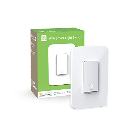 WeMo Smart Light Switch 2nd Generation - WiFi Enabled, Works with Alexa & Google Home - Perfect for Home Automation & Smart Lighting Control