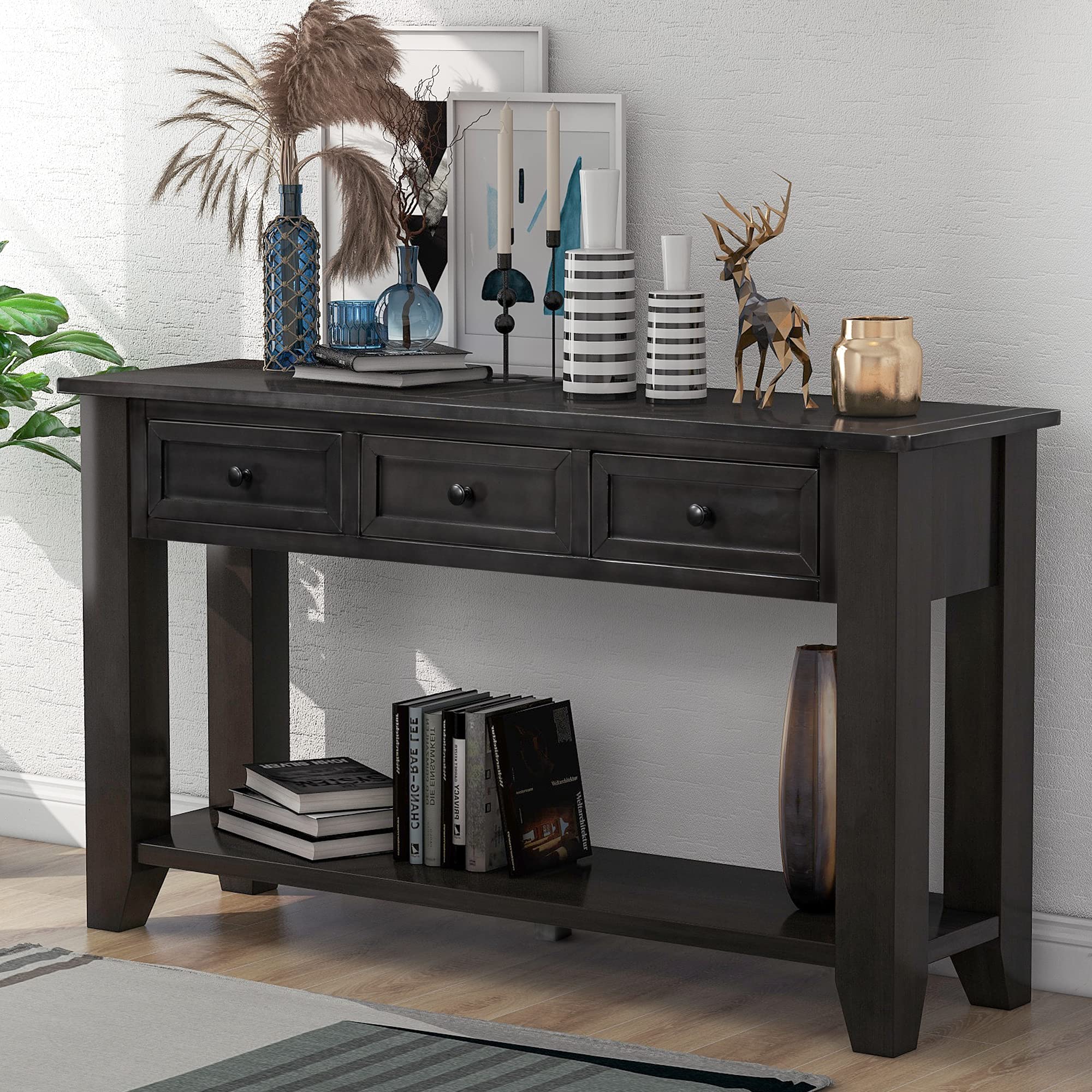A Tale of Elegance and Functionality: The LUMISOL 55 Console Table