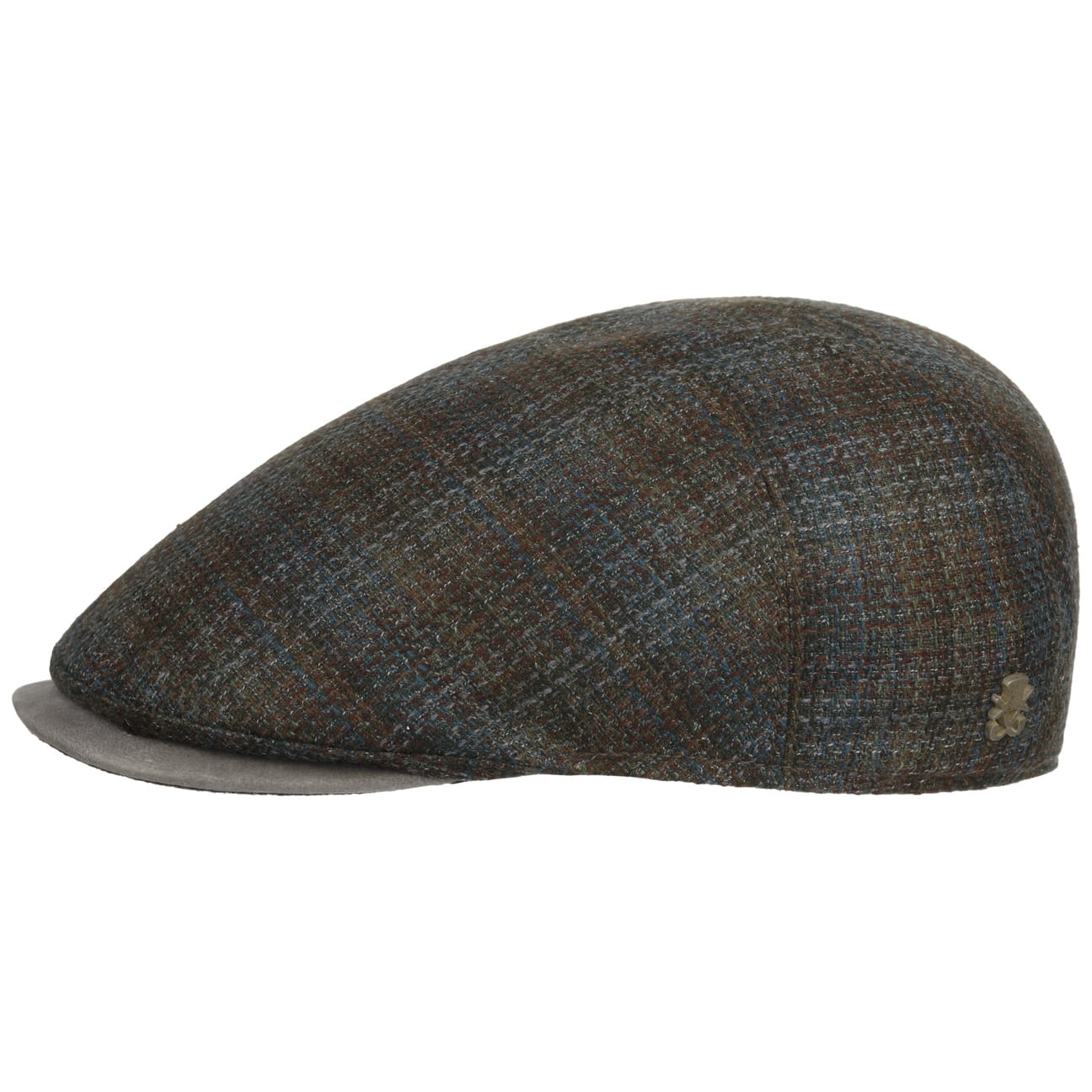 Mayser Marzio Check Zechbauer Flat Cap - Stylish Wool Men's Hat for Casual & Formal Wear | Perfect for Autumn, Winter & Outdoor Activities