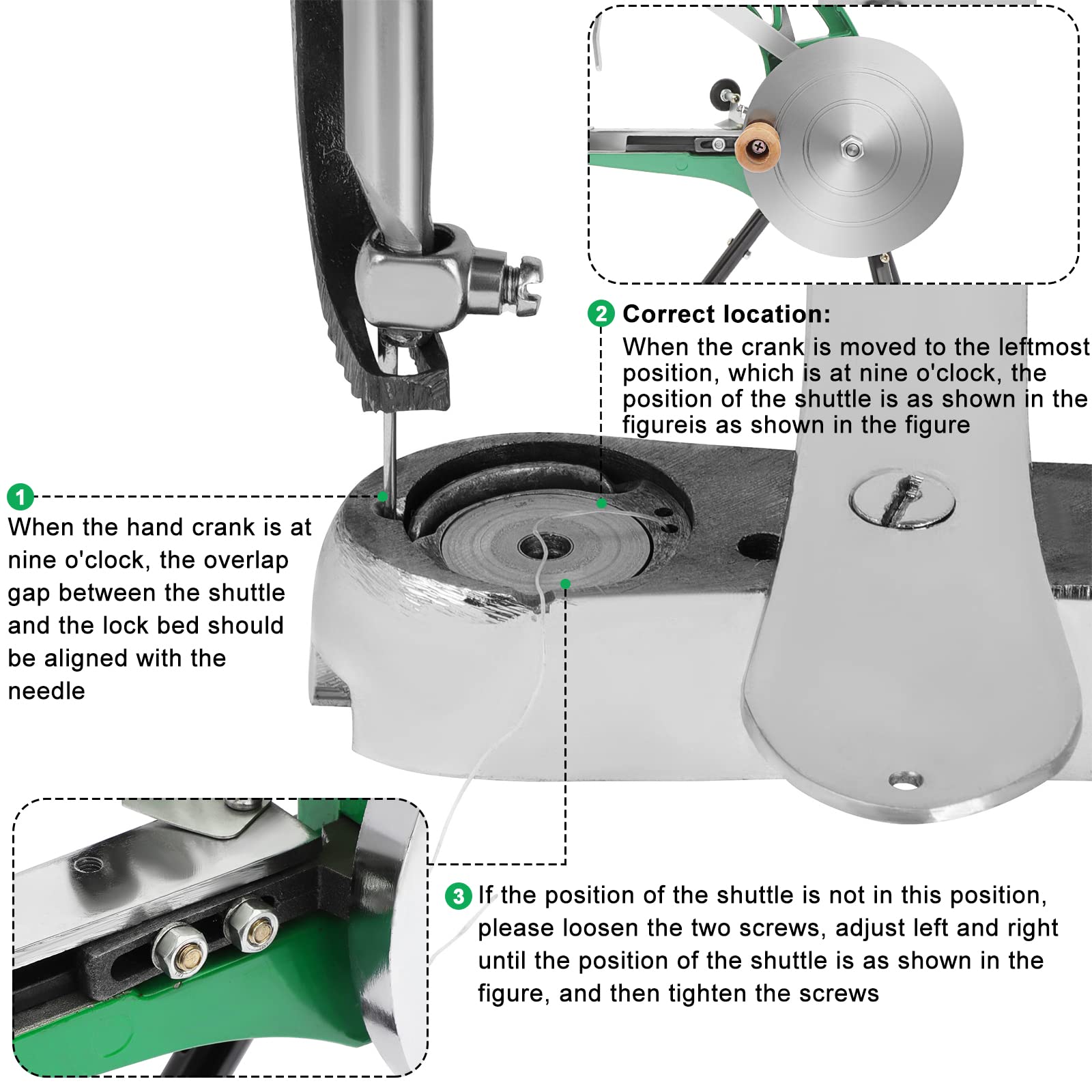 Professional Shoe Repair Machine - Heavy Duty Manual Cobbler Sewing Machine for Leather, Upholstery, Zippers & Tents | Dual Cotton Nylon Thread Stitcher | Perfect for Shoe Shops, Tailoring & Outdoor Gear Repair