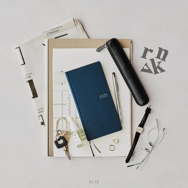 Hobonichi Weeks MEGA 2025 Planner - English Edition | Hardcover Weekly Horizontal Planner | January & Monday Start | Star Dust Color | Perfect for Journaling, Scheduling & Productivity Tracking