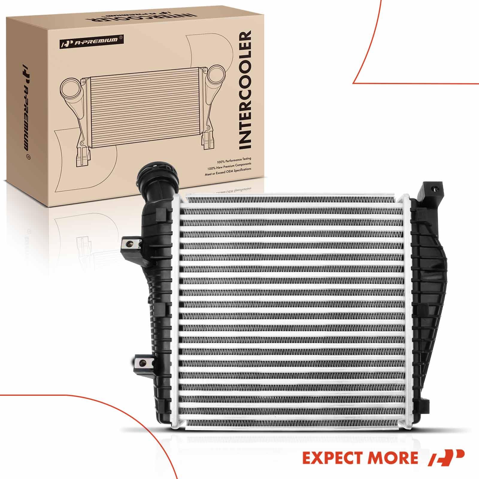 Premium Turbo Intercooler for Audi Q7 2008-2015 3.0L, VW Touareg 2009-2010/2013-2016 3.0L & Porsche Cayenne 2011-2017 3.0L - High Performance Replacement Part for Turbocharged SUVs - Perfect for Off-Roading, Towing & Performance Upgrades