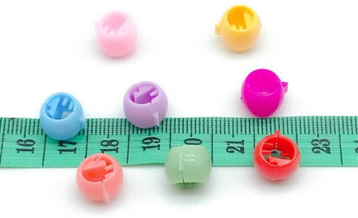 100 Pcs Mini Rainbow Hair Clips & Tiny Claw Clips for Braids - Cute Hair Accessories for Girls & Women - Perfect for School, Parties & Daily Styling