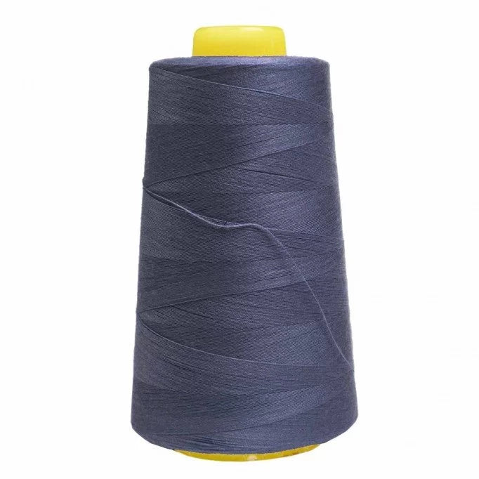 Premium Overlock Thread - Navy Blue for Sewing & Serging - Perfect for Quilting, Upholstery & DIY Crafts