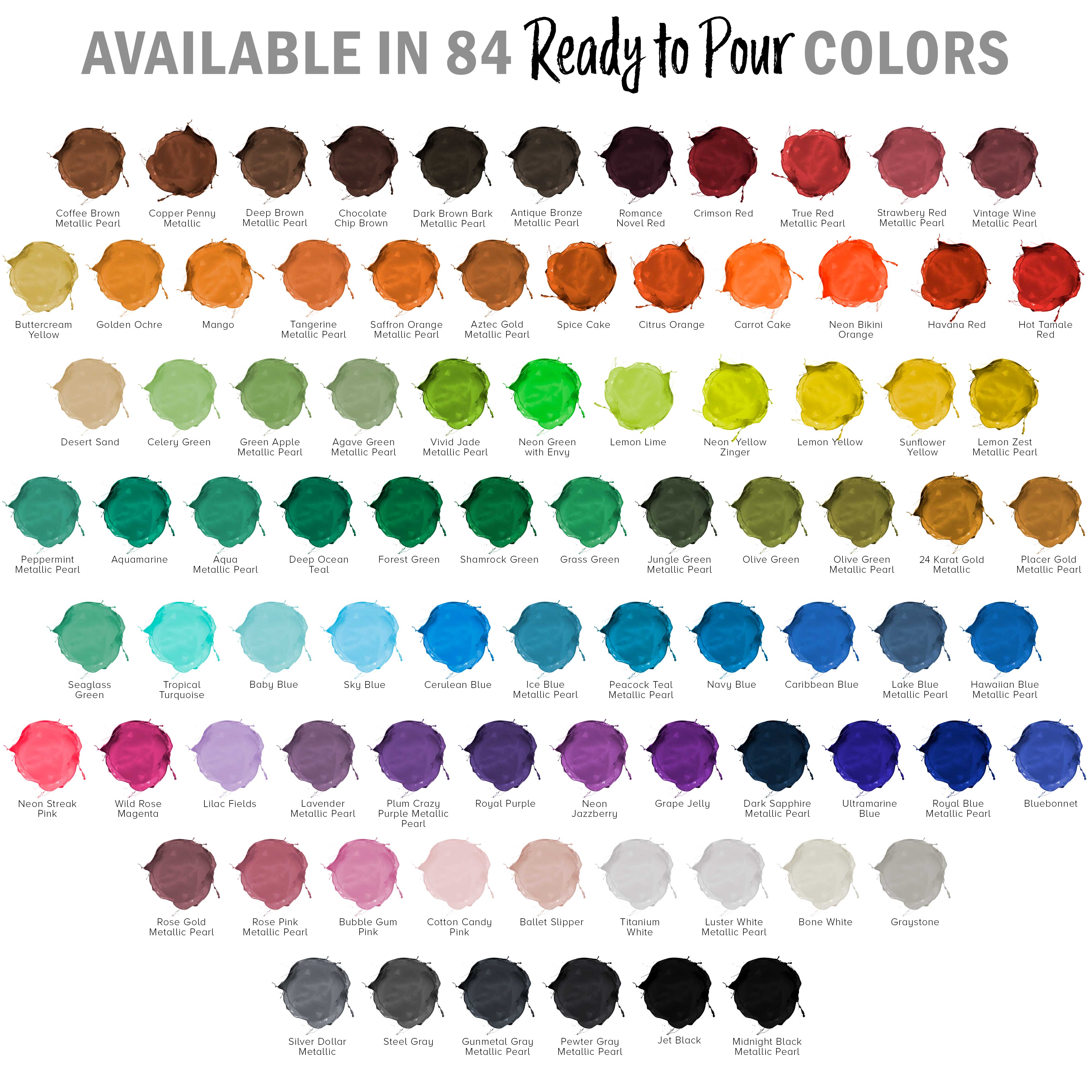 Premium 32oz Placer Gold Metallic Pearl Acrylic Pouring Paint - Ready to Use Water-Based Art Paint for Canvas, Wood, Crafts, Tile & Rocks - Perfect for Fluid Art, DIY Home Decor & Creative Projects