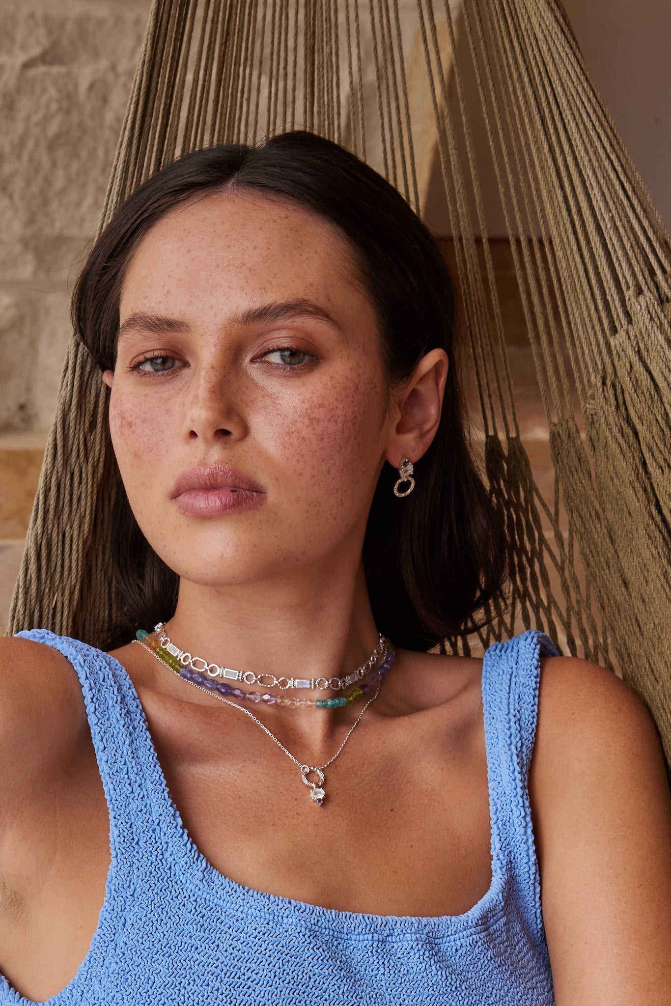 Petra Moonstone Silver Necklace for Women - Genuine Sterling Silver Pendant with Healing Stone - Perfect for Meditation, Yoga & Spiritual Gifts