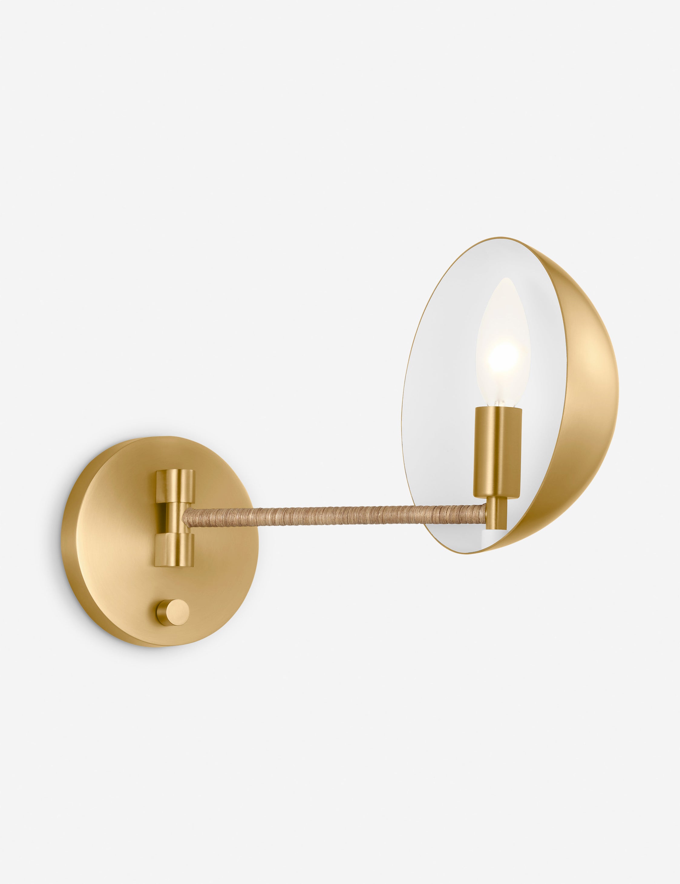Balleroy Sconce Wall Light by Christiane Lemieux - Elegant French-Inspired Wall Sconce for Living Room, Bedroom, or Hallway Lighting Decor