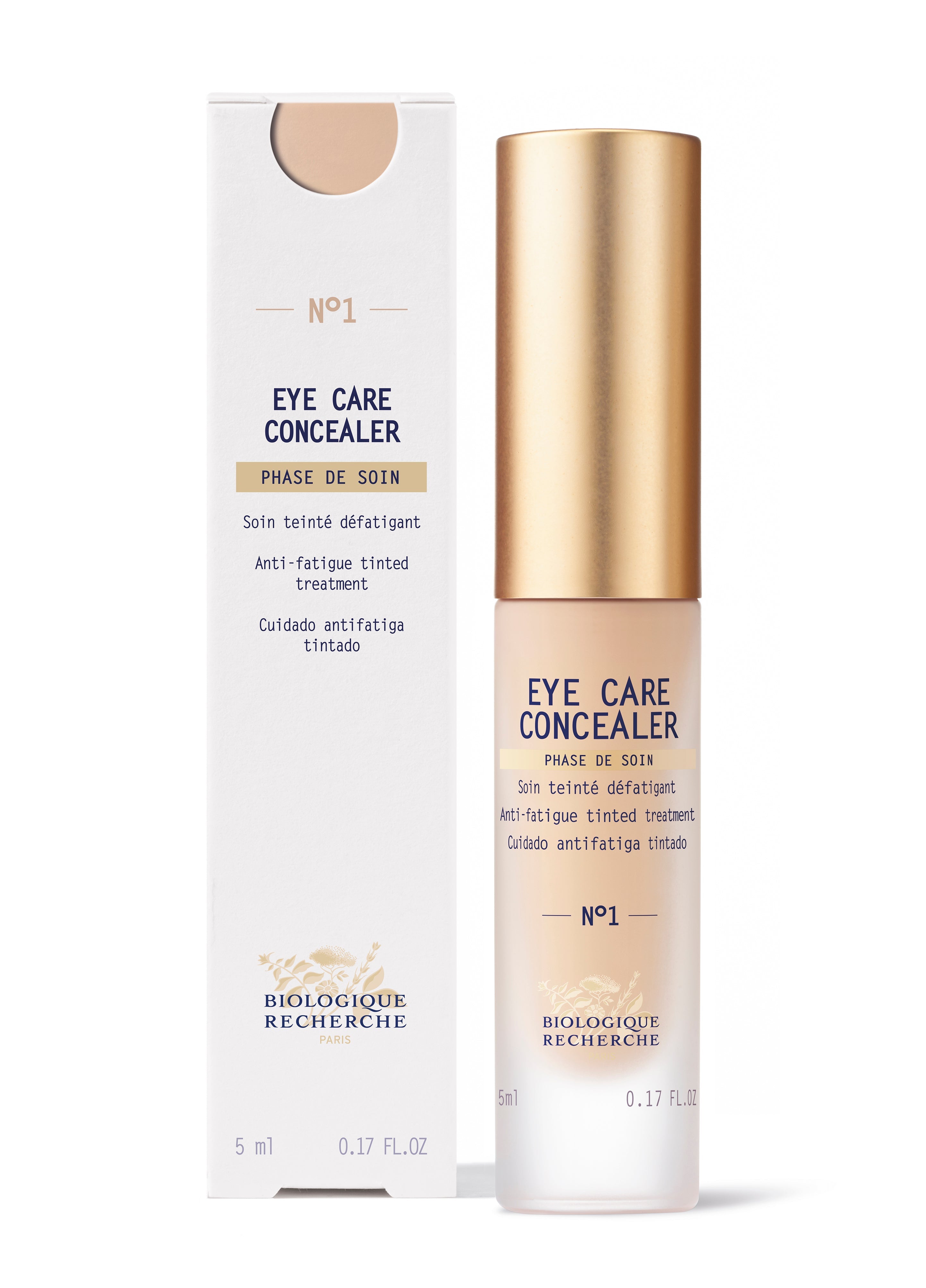 Best Anti-Fatigue Tinted Eye Care Concealer Treatment - Dark Circle Corrector & Under Eye Brightener for Daily Makeup & Skincare Routine