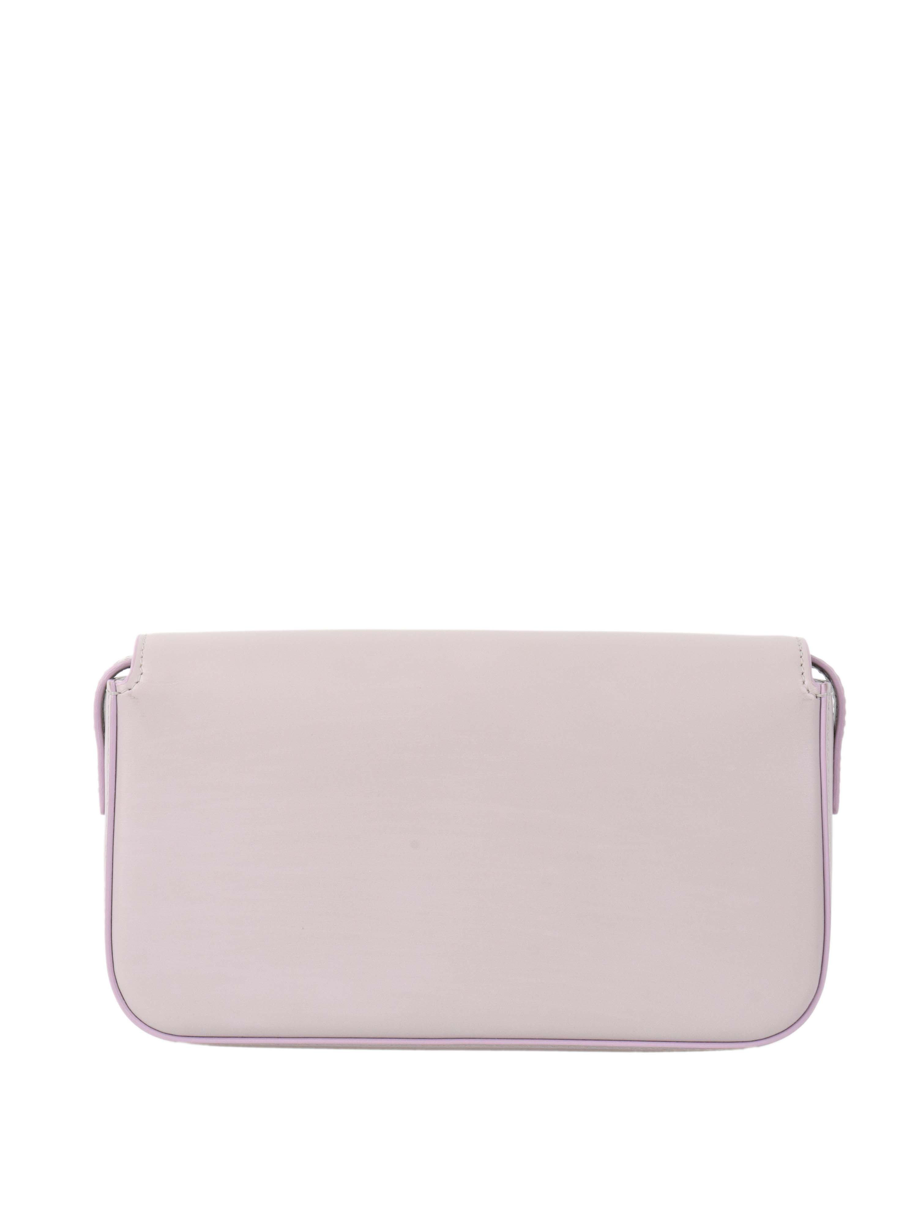 Celine Claude Shoulder Bag in Light Lavender - Women's Luxury Leather Crossbody Purse for Work, Travel & Evening Out